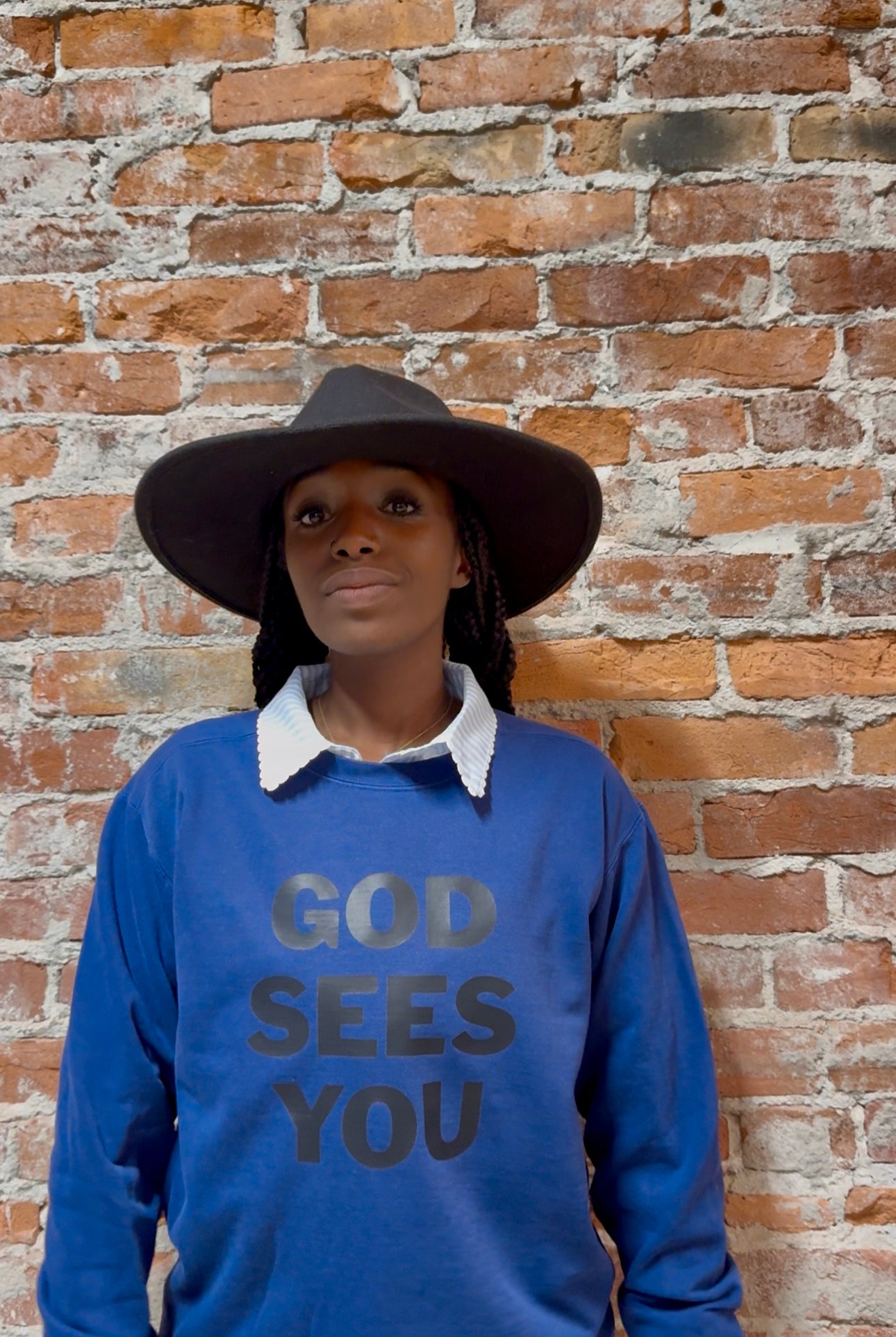 Faith Worn Boldly Sweatshirt-The Funky Zebra Ames-The Funky Zebra Ames, Women's Fashion Boutique in Ames, Iowa