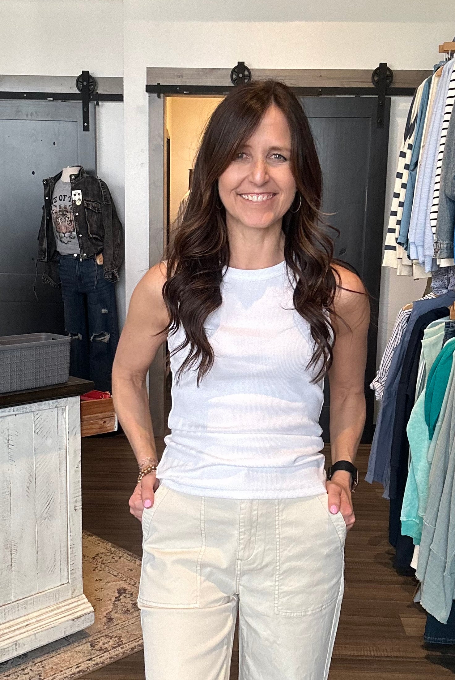 Edlin Tank-The Funky Zebra Ames-The Funky Zebra Ames, Women's Fashion Boutique in Ames, Iowa