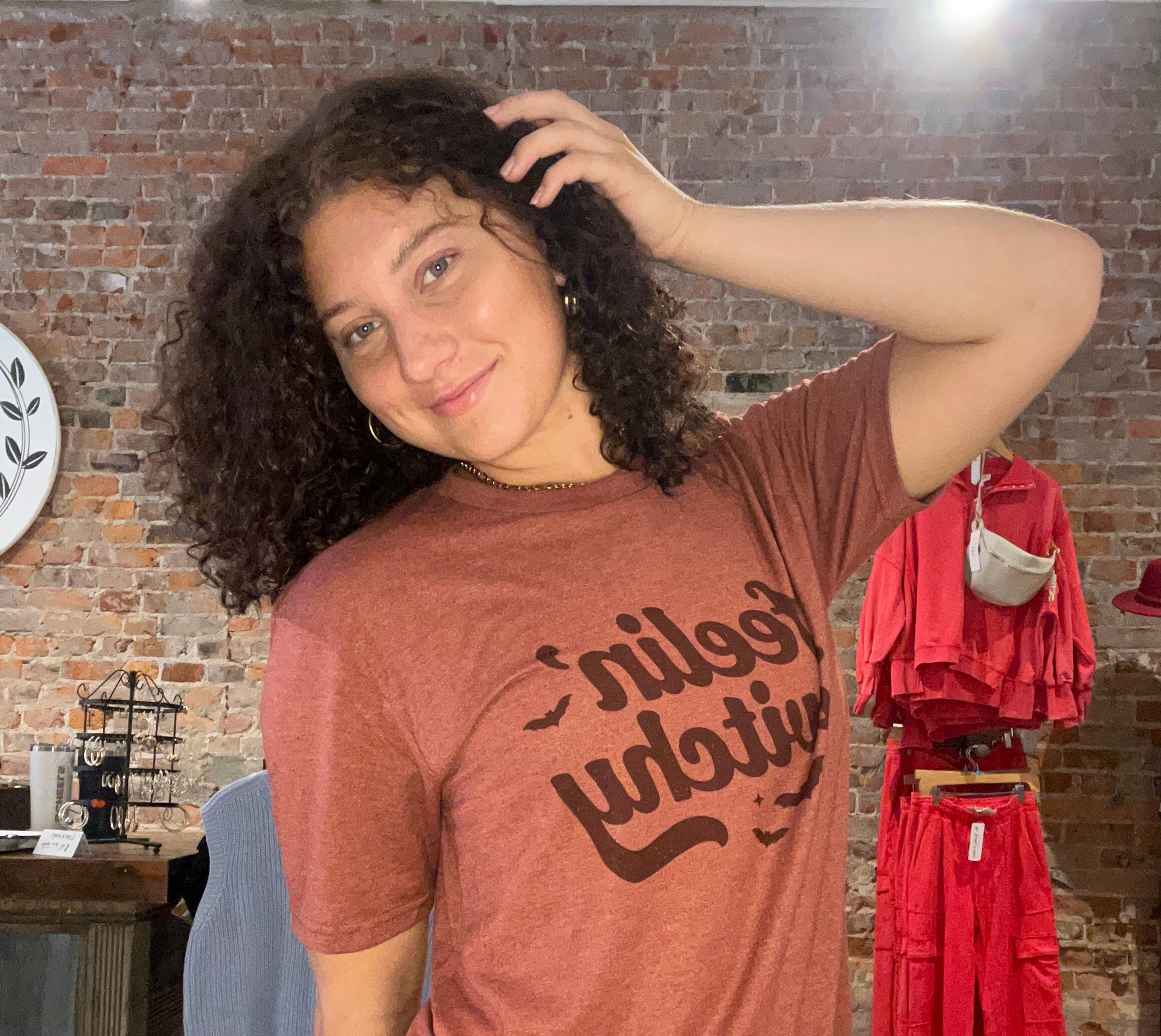 Witchy Tee-Graphic Tee's-Trendznmore-The Funky Zebra Ames, Women's Fashion Boutique in Ames, Iowa