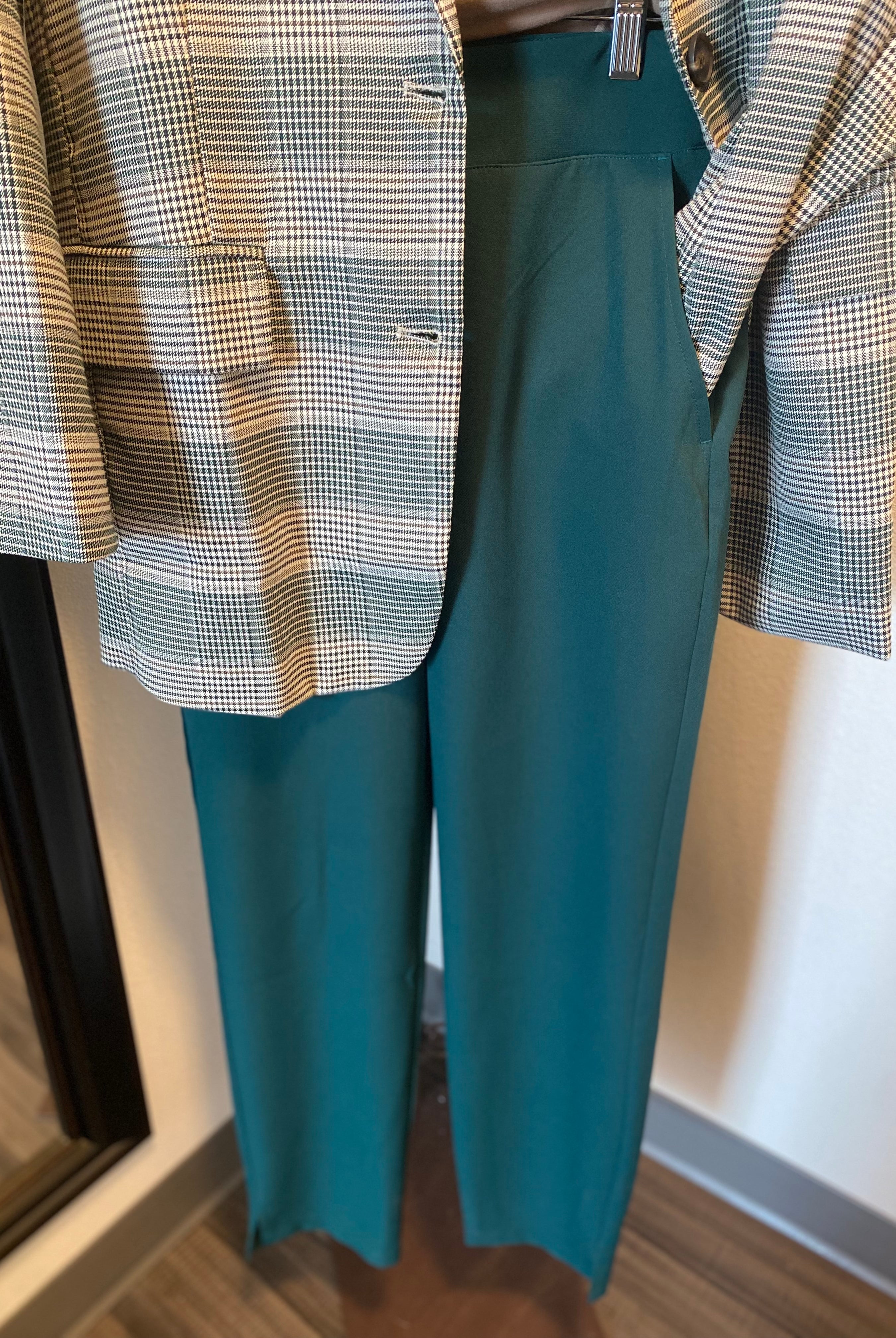 Tessa Pants-Evergreen-The Funky Zebra Ames-The Funky Zebra Ames, Women's Fashion Boutique in Ames, Iowa
