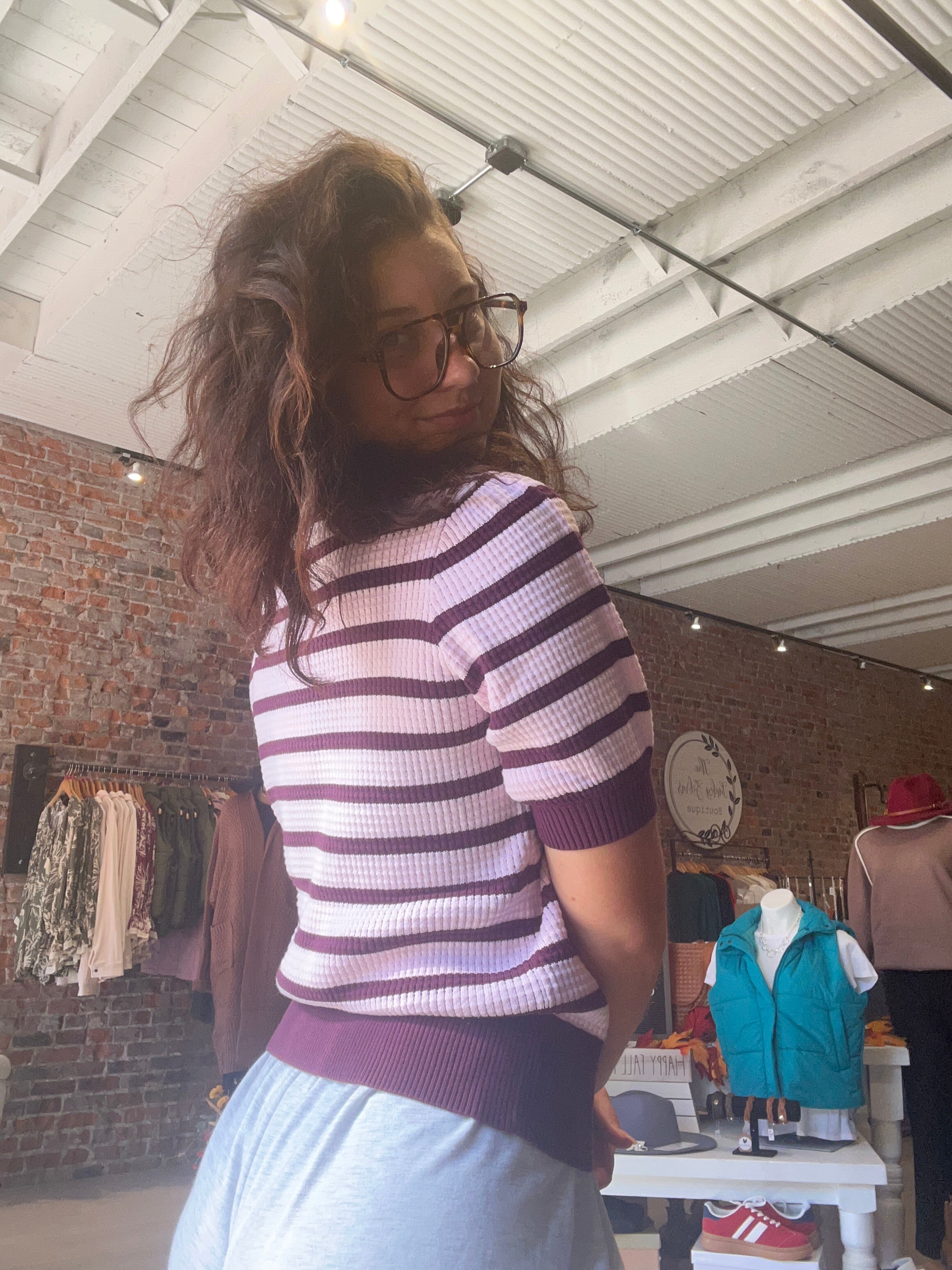 Sabrina Sweater-apparel-Ellison-The Funky Zebra Ames, Women's Fashion Boutique in Ames, Iowa
