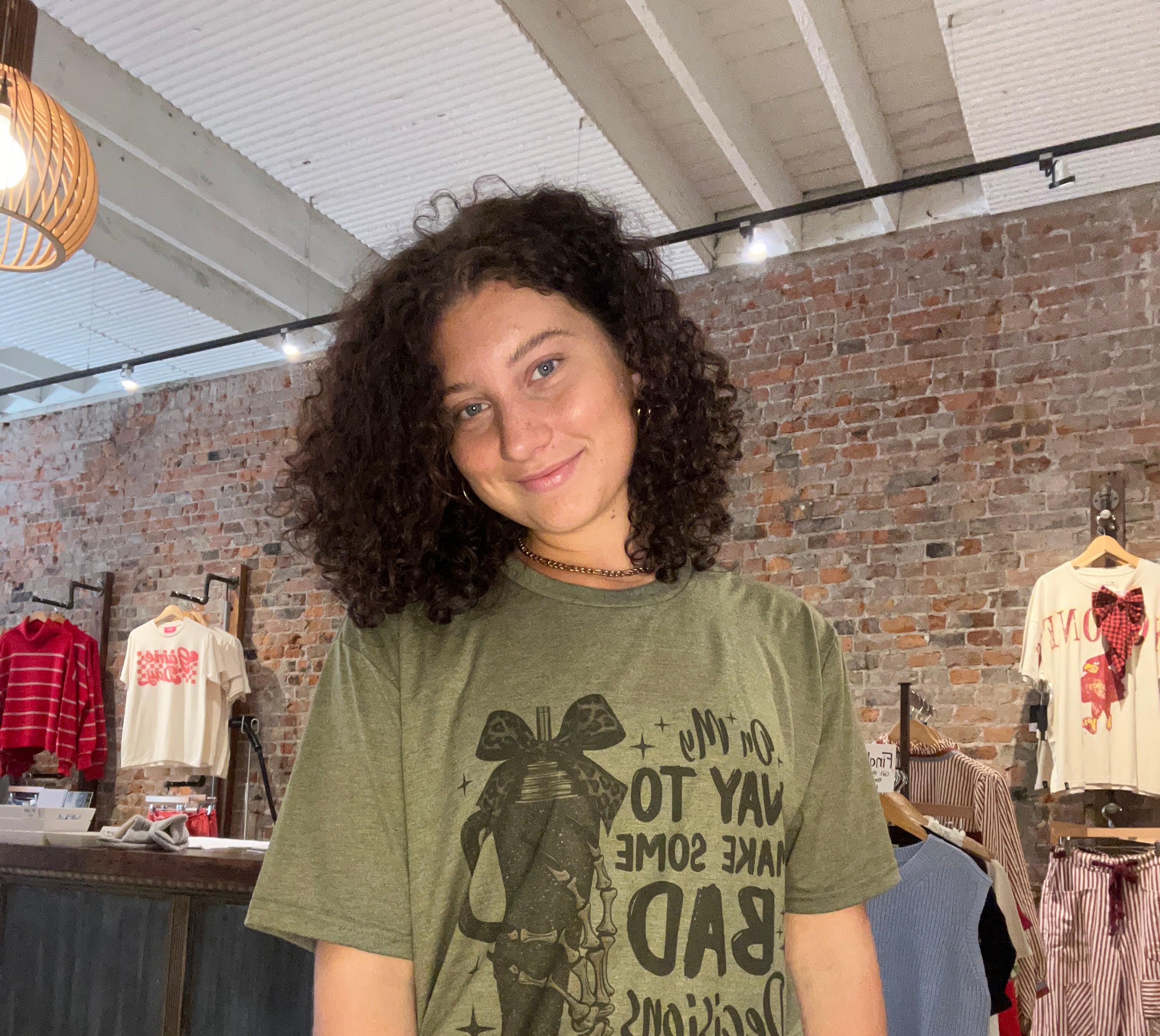 Bad Decisions Tee-Graphic Tee's-Trendznmore-The Funky Zebra Ames, Women's Fashion Boutique in Ames, Iowa