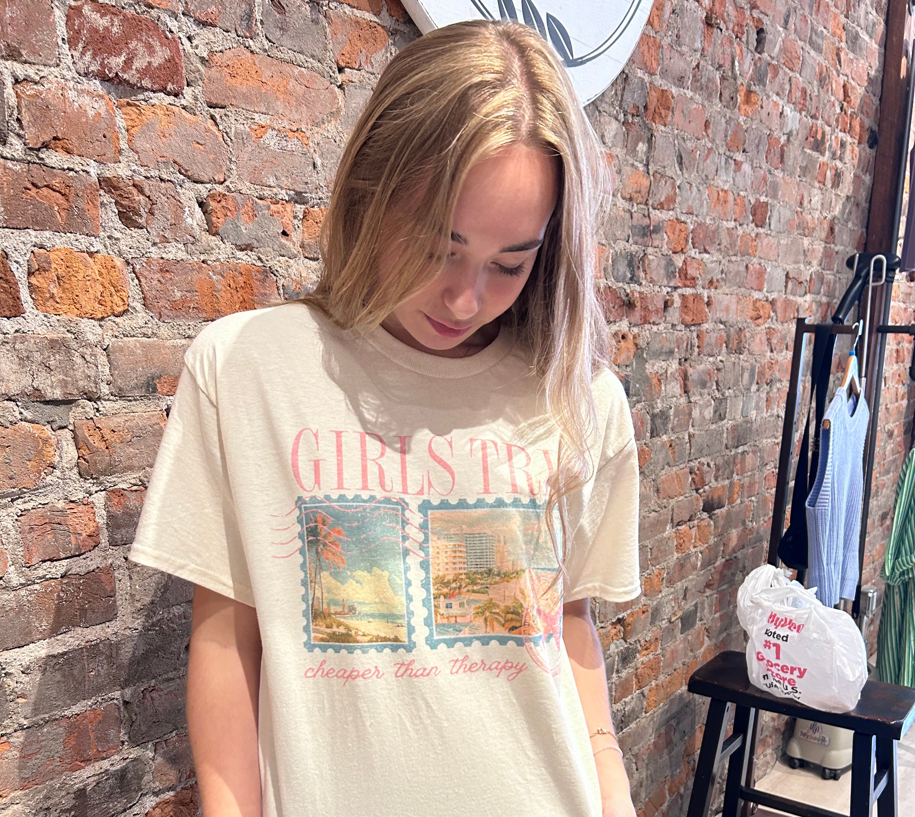 Girls Trip Oversized Tee-Graphic Tee's-Good Day Street-The Funky Zebra Ames, Women's Fashion Boutique in Ames, Iowa