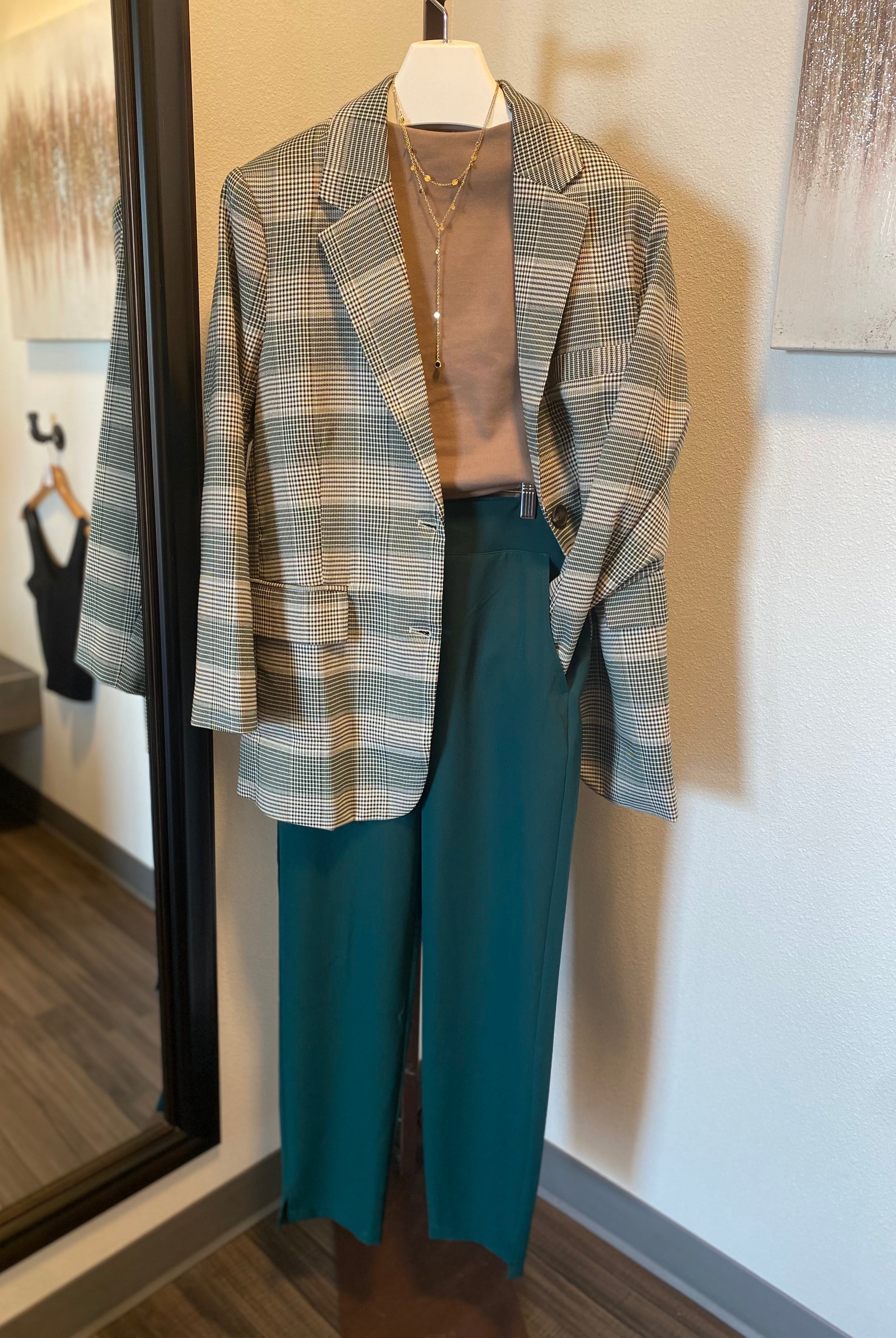 Tessa Pants-Evergreen-The Funky Zebra Ames-The Funky Zebra Ames, Women's Fashion Boutique in Ames, Iowa