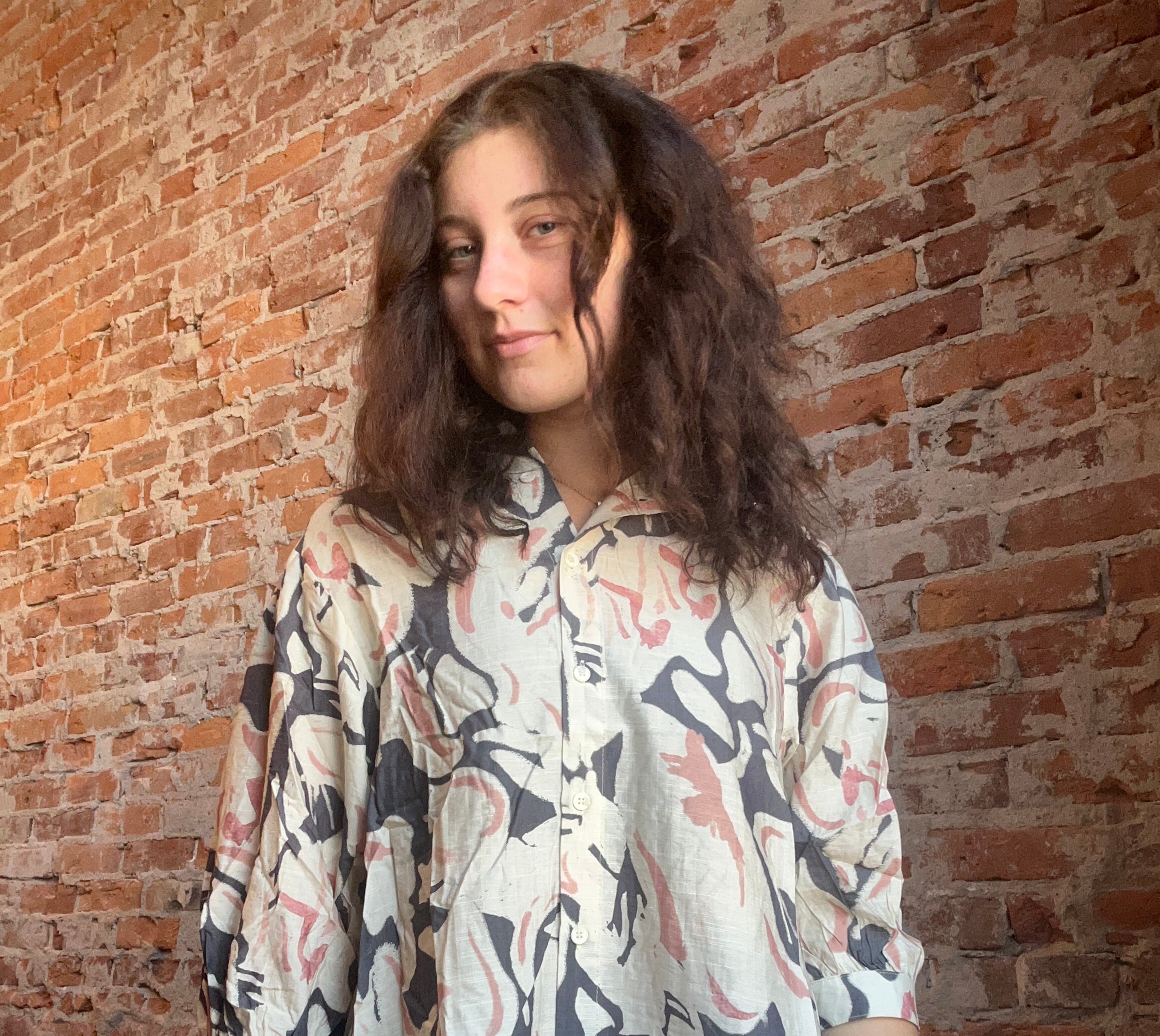 Charlie Printed Top-apparel-Ellison-The Funky Zebra Ames, Women's Fashion Boutique in Ames, Iowa