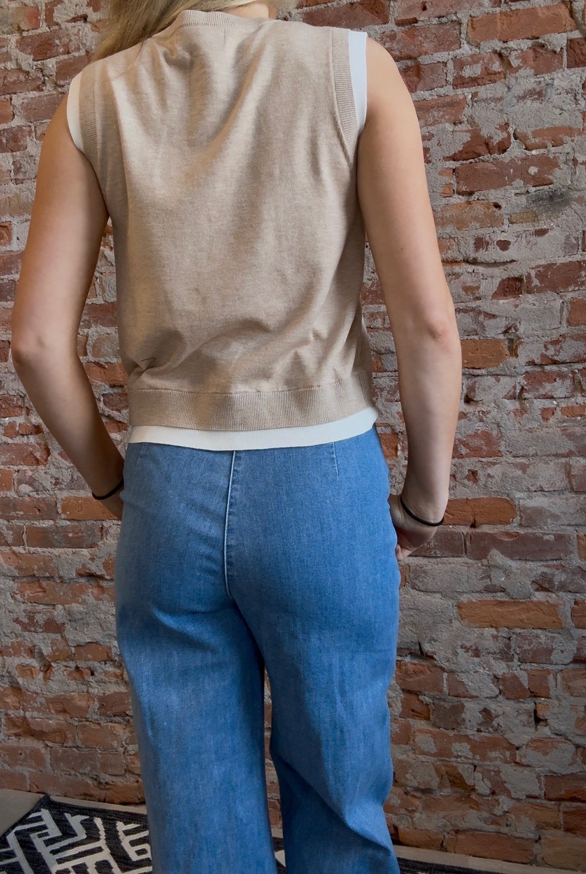 Stevie Double Layered Knit Top-Pinch-The Funky Zebra Ames, Women's Fashion Boutique in Ames, Iowa