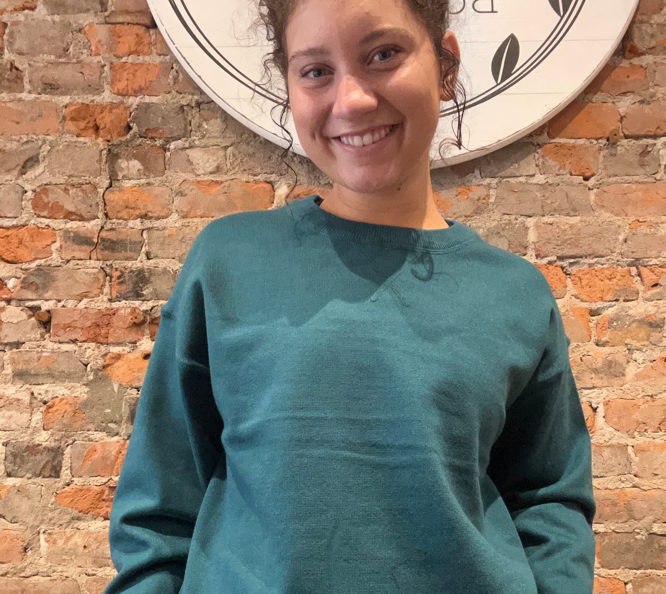 Shelby Crew Sweater-2 COLORS-Sweaters-Staccato-The Funky Zebra Ames, Women's Fashion Boutique in Ames, Iowa