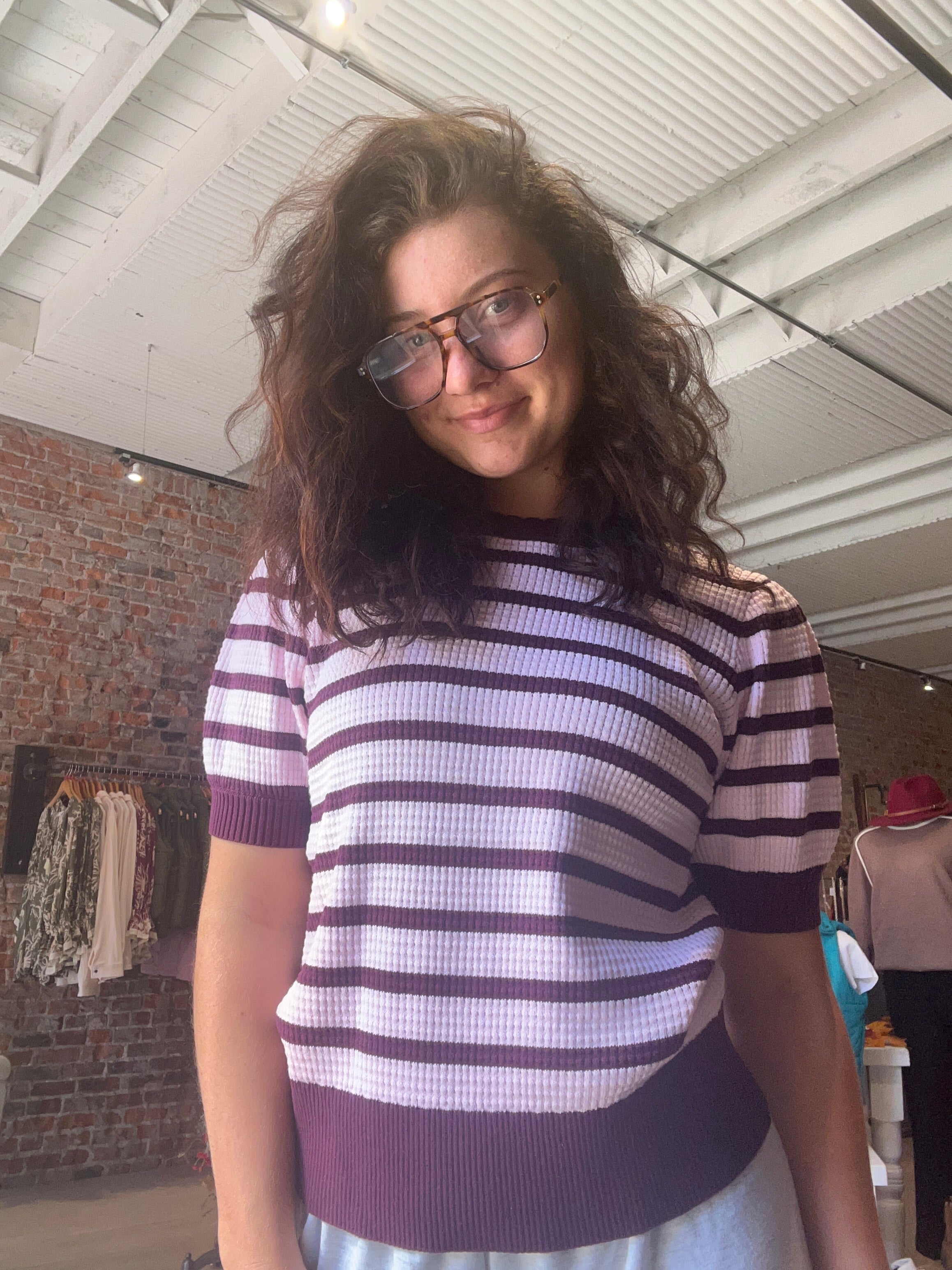 Sabrina Sweater-apparel-Ellison-The Funky Zebra Ames, Women's Fashion Boutique in Ames, Iowa