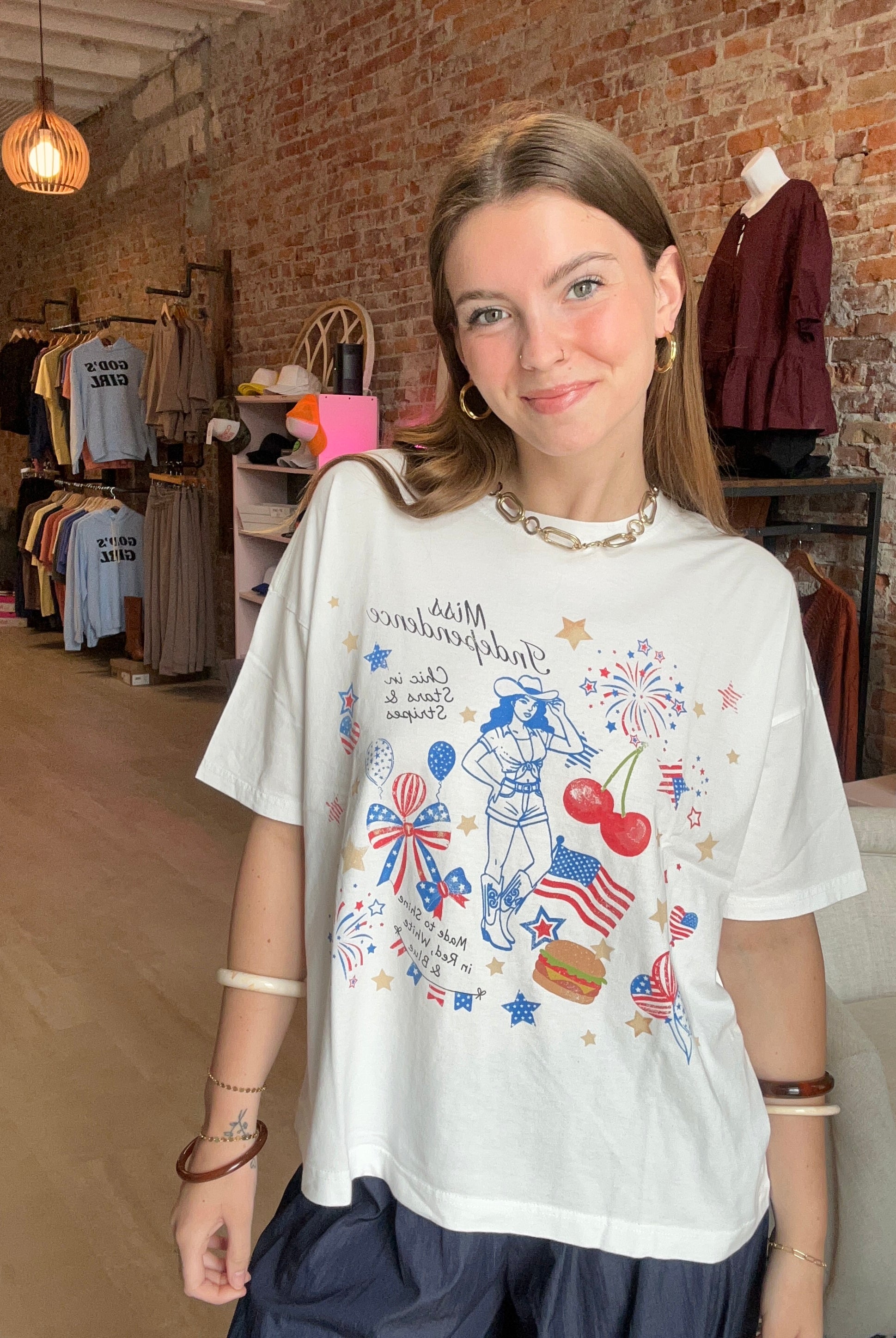 Miss Independent Tee-Graphic Tee's-Blu Pepper-The Funky Zebra Ames, Women's Fashion Boutique in Ames, Iowa