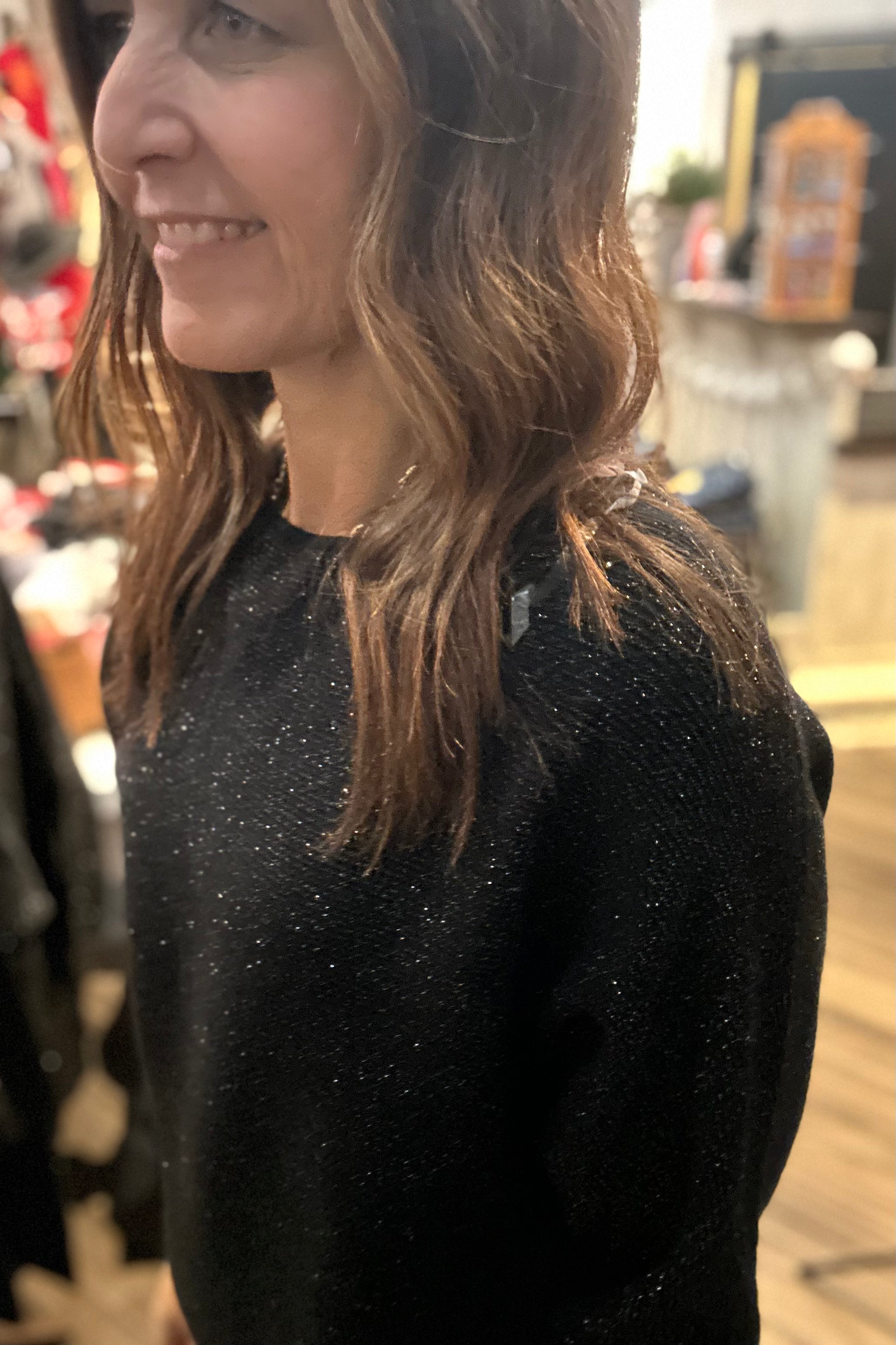 Loni Lurex Dress-Dresses-Be Cool-The Funky Zebra Ames, Women's Fashion Boutique in Ames, Iowa