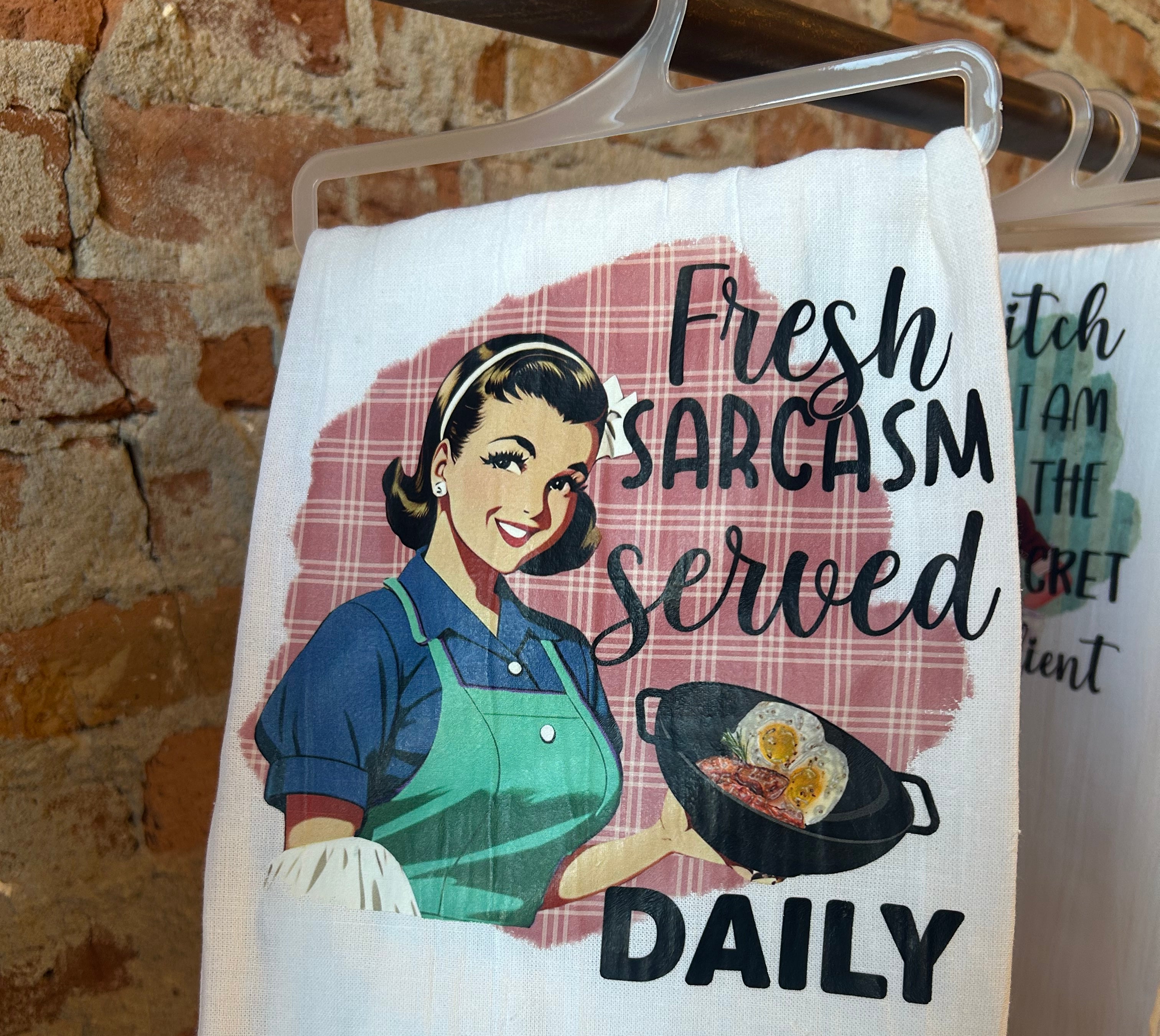 Snarky Housewives Towels-Crazy Heifers-The Funky Zebra Ames, Women's Fashion Boutique in Ames, Iowa