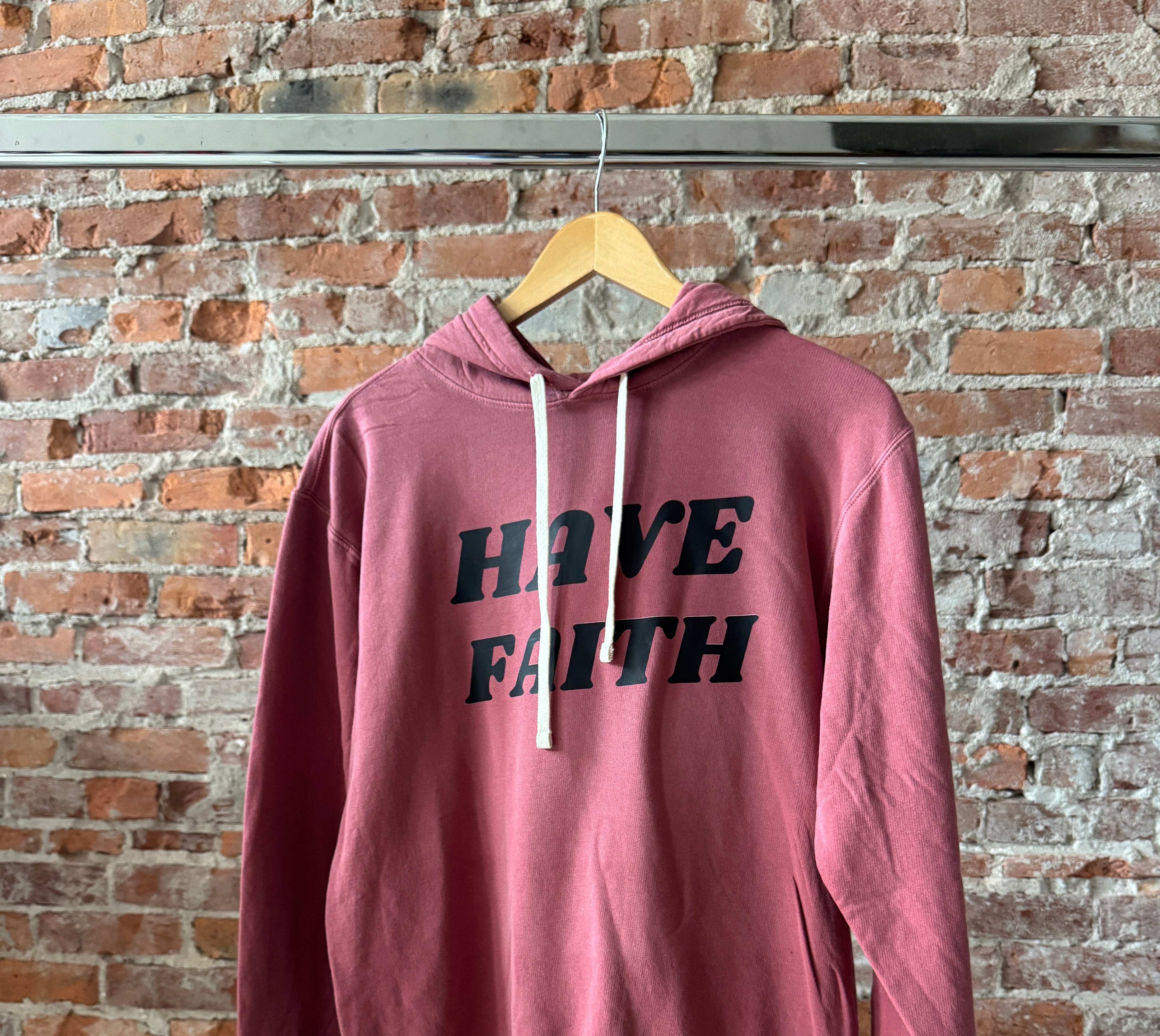 Faith Worn Boldly Sweatshirt-Graphic Sweaters-Faith worn-The Funky Zebra Ames, Women's Fashion Boutique in Ames, Iowa