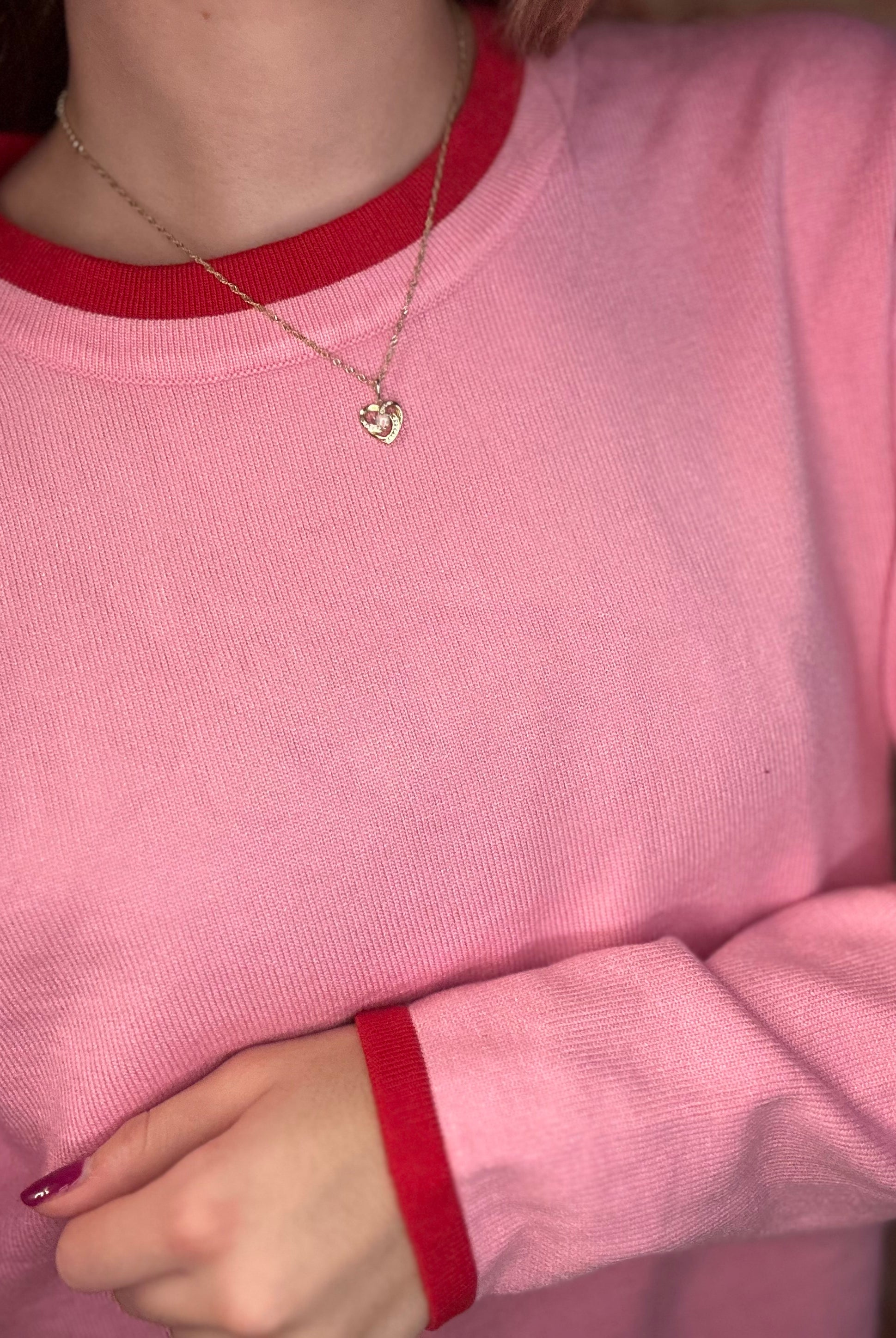 Briana Scalloped Sweater-apparel-Staccato-The Funky Zebra Ames, Women's Fashion Boutique in Ames, Iowa