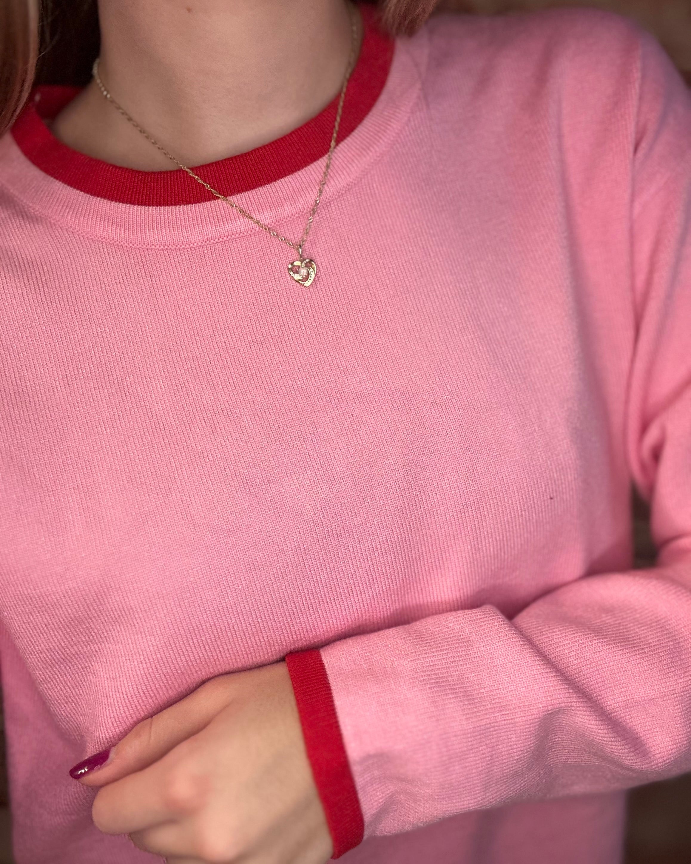 Briana Scalloped Sweater-apparel-Staccato-The Funky Zebra Ames, Women's Fashion Boutique in Ames, Iowa