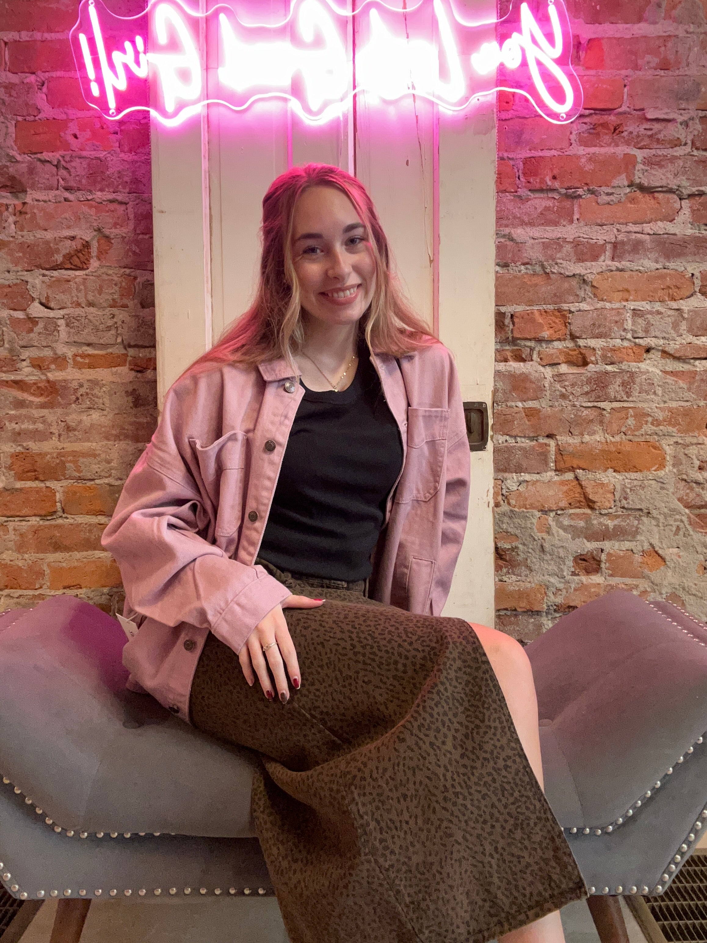 Leopard Print Skirt-Sunday Edition-The Funky Zebra Ames, Women's Fashion Boutique in Ames, Iowa