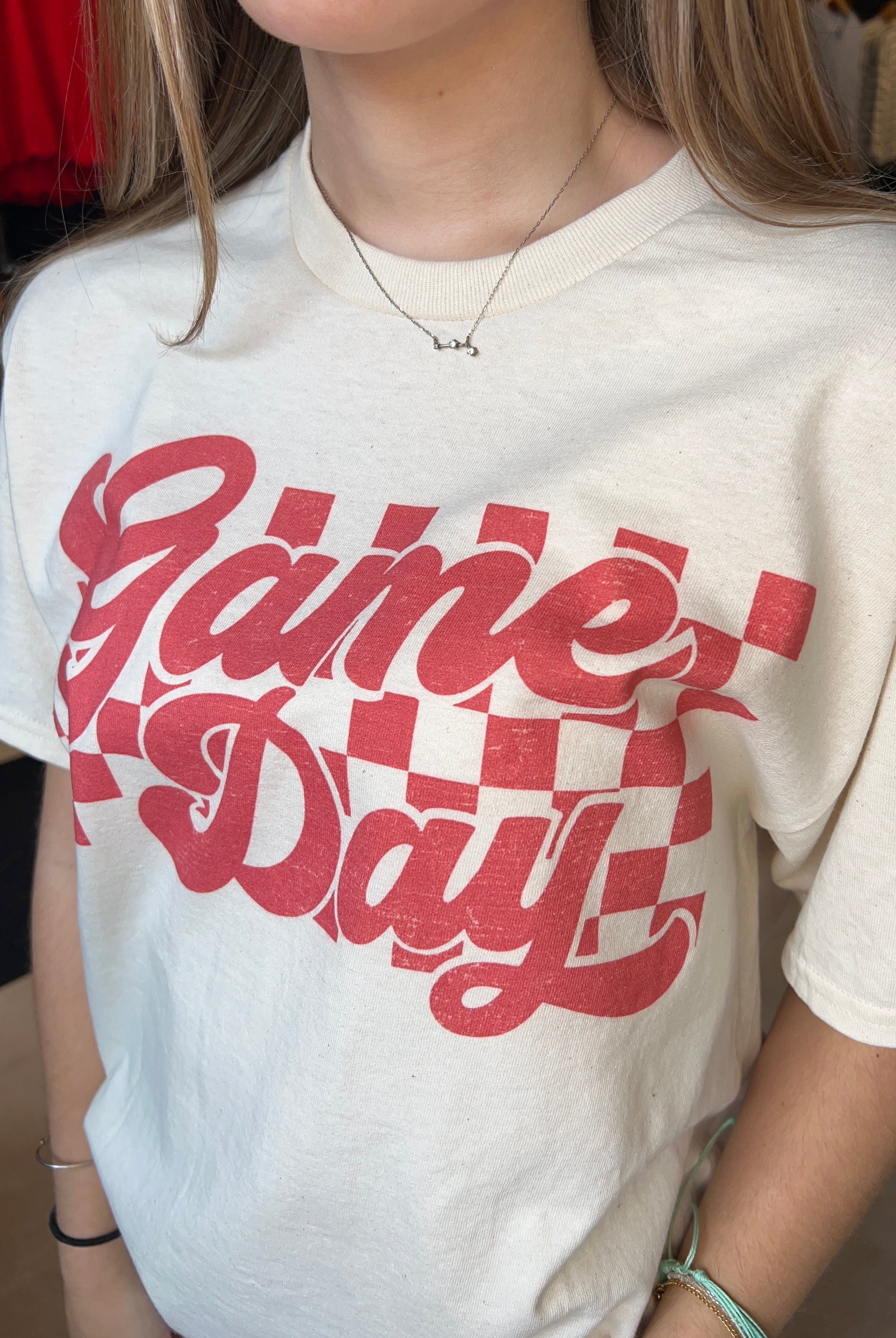Game Day Oversized Tee-Graphic Tee's-Good Day Street-The Funky Zebra Ames, Women's Fashion Boutique in Ames, Iowa