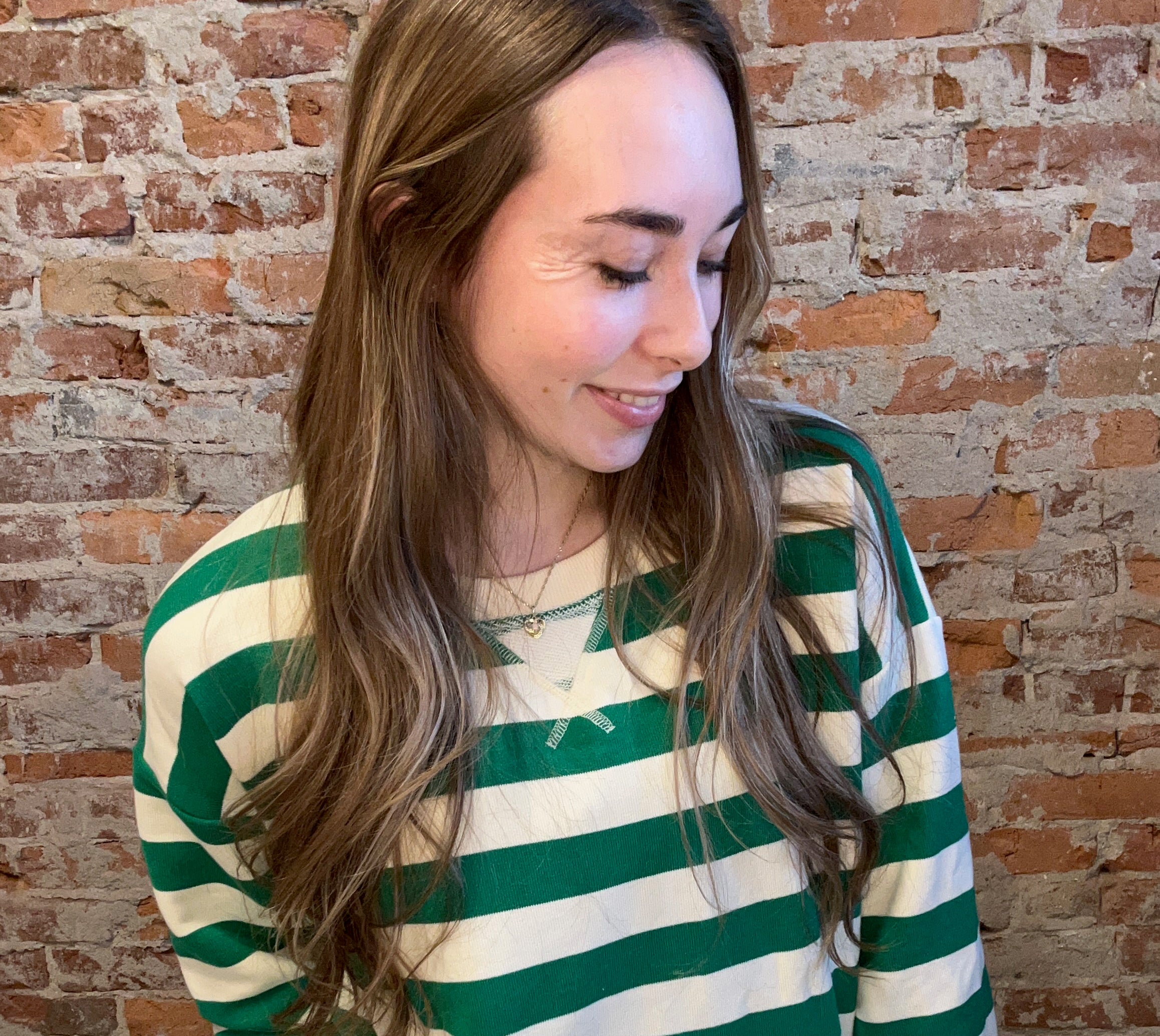 Melinda French Terry Sweatshirt-2 colors!-Sweatshirt-Hem & Thread-The Funky Zebra Ames, Women's Fashion Boutique in Ames, Iowa