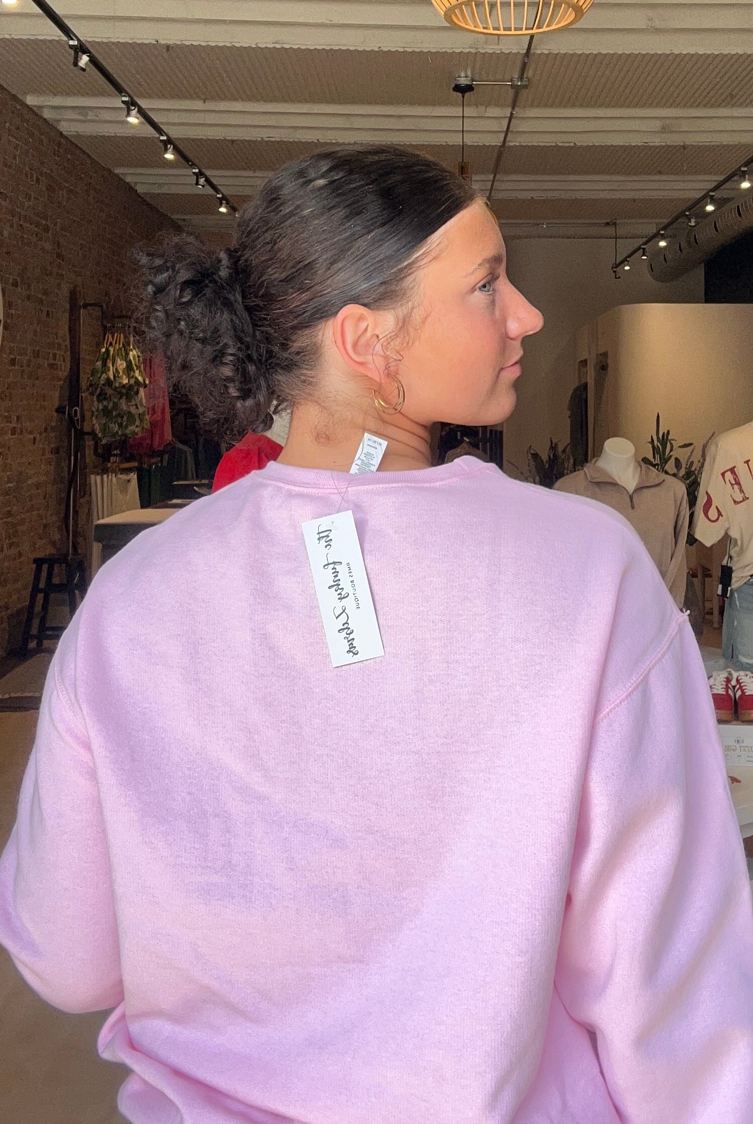 Beverly Hills Sweatshirt-Graphic Sweatshirt-Ocean and 7th-The Funky Zebra Ames, Women's Fashion Boutique in Ames, Iowa