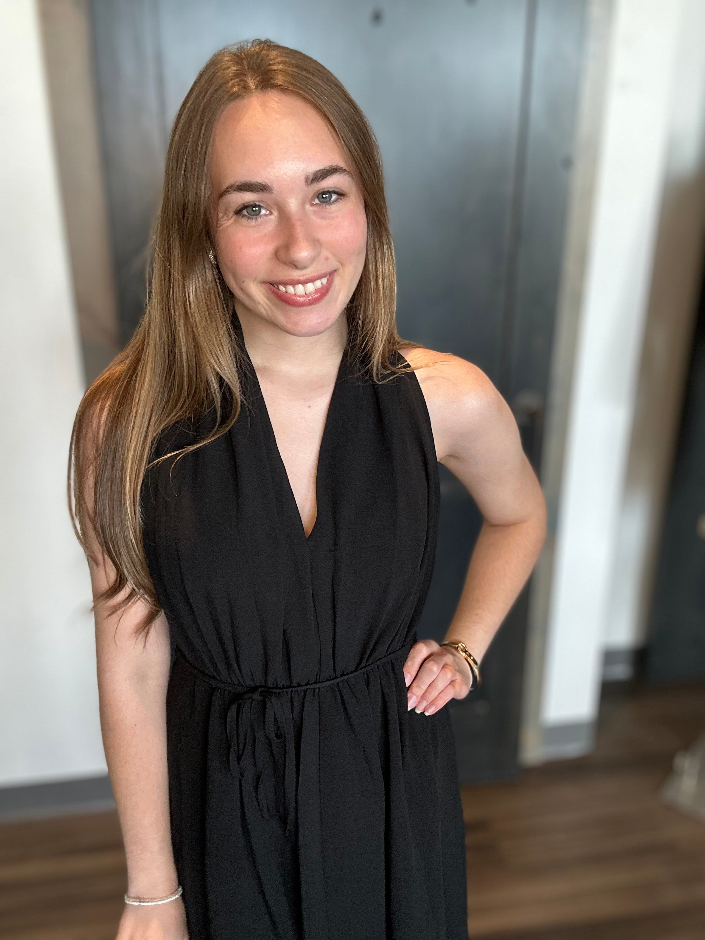 Laurel Black Dress-Molly Bracken-The Funky Zebra Ames, Women's Fashion Boutique in Ames, Iowa