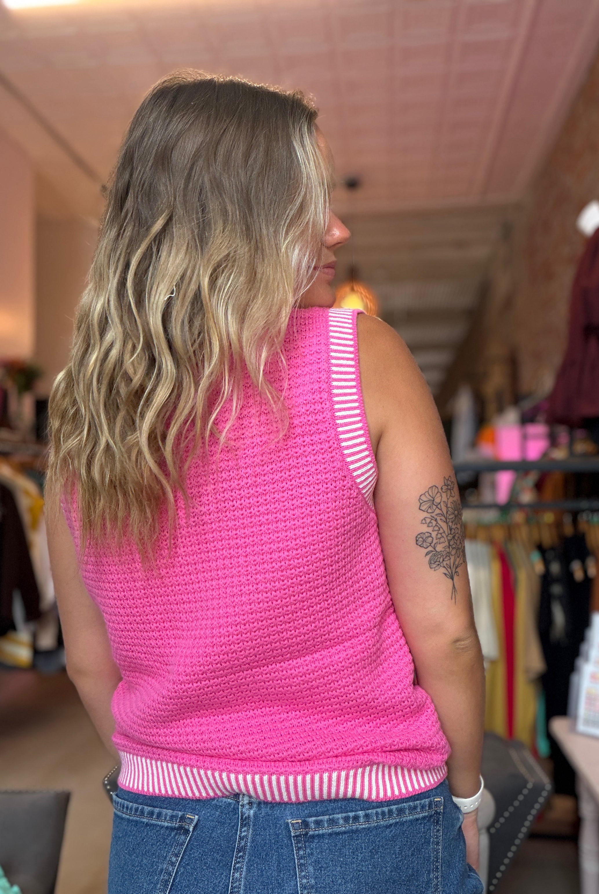 Delaney Ribbed Waffle Sweater-2 Colors-Sweaters-Staccato-The Funky Zebra Ames, Women's Fashion Boutique in Ames, Iowa