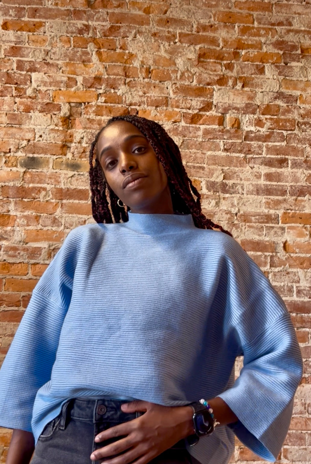 Brantley Sweater-apparel-Ellison-The Funky Zebra Ames, Women's Fashion Boutique in Ames, Iowa