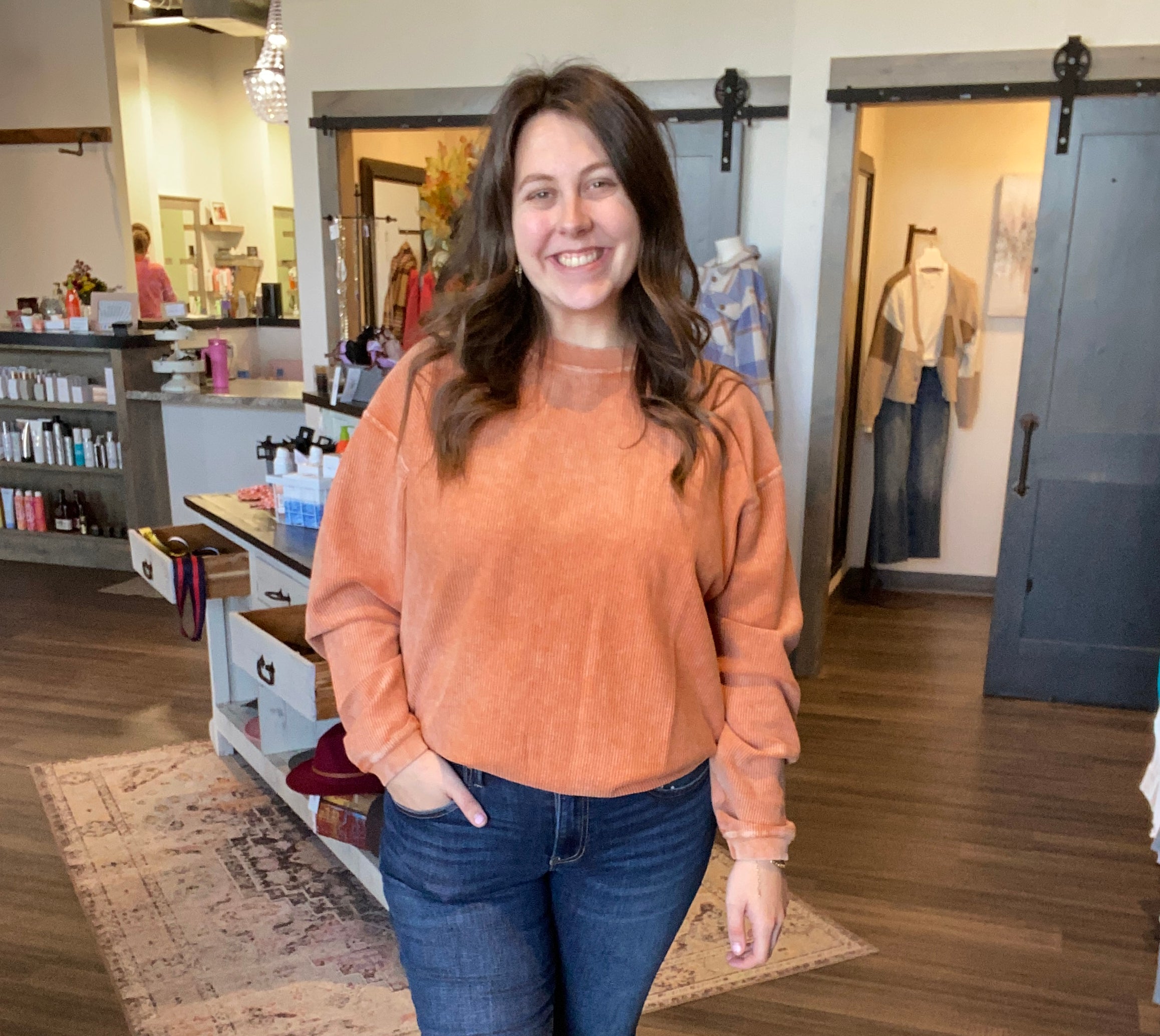 Cassie Brisk Blue Jeans-The Funky Zebra Ames-The Funky Zebra Ames, Women's Fashion Boutique in Ames, Iowa