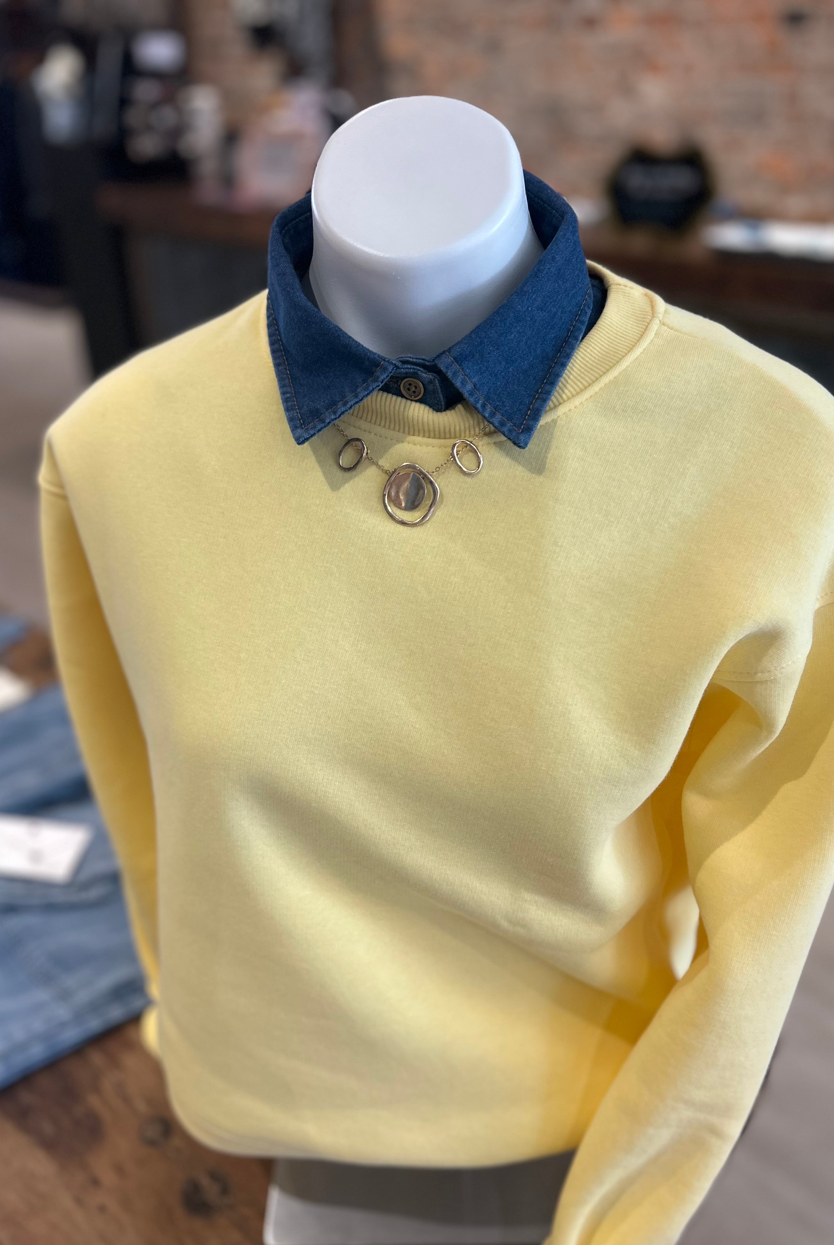 Faux Collar Dickie-The Funky Zebra Ames-The Funky Zebra Ames, Women's Fashion Boutique in Ames, Iowa