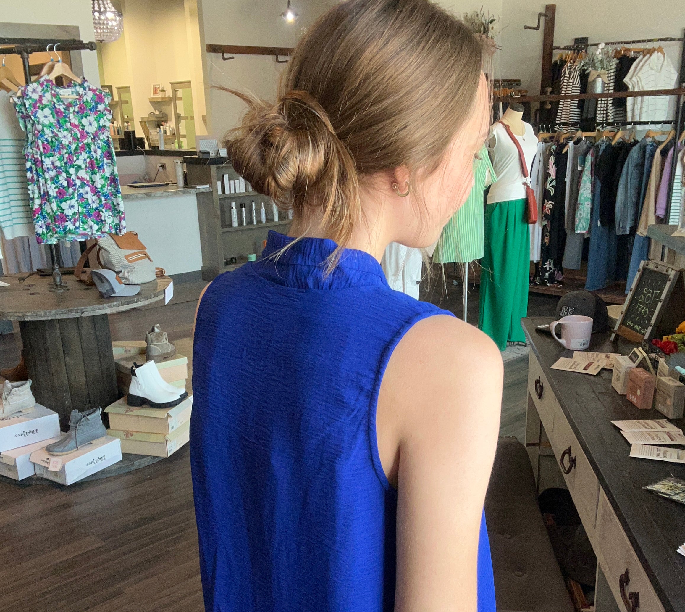 Janelle Royal Top-Eesome-The Funky Zebra Ames, Women's Fashion Boutique in Ames, Iowa