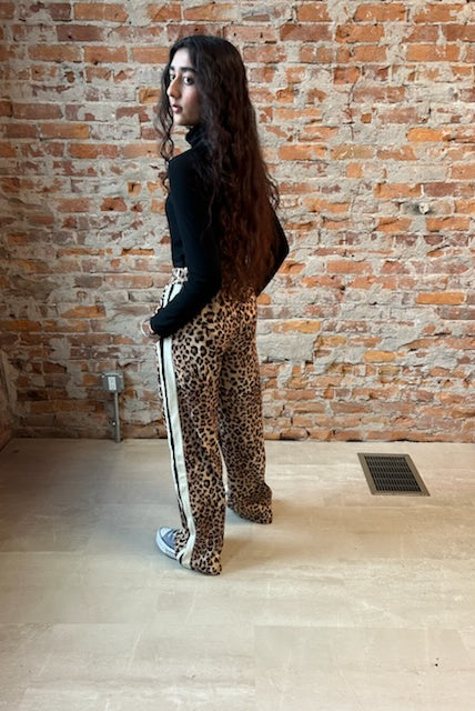 Elena Animal Print Pant-apparel-Rae Mode-The Funky Zebra Ames, Women's Fashion Boutique in Ames, Iowa