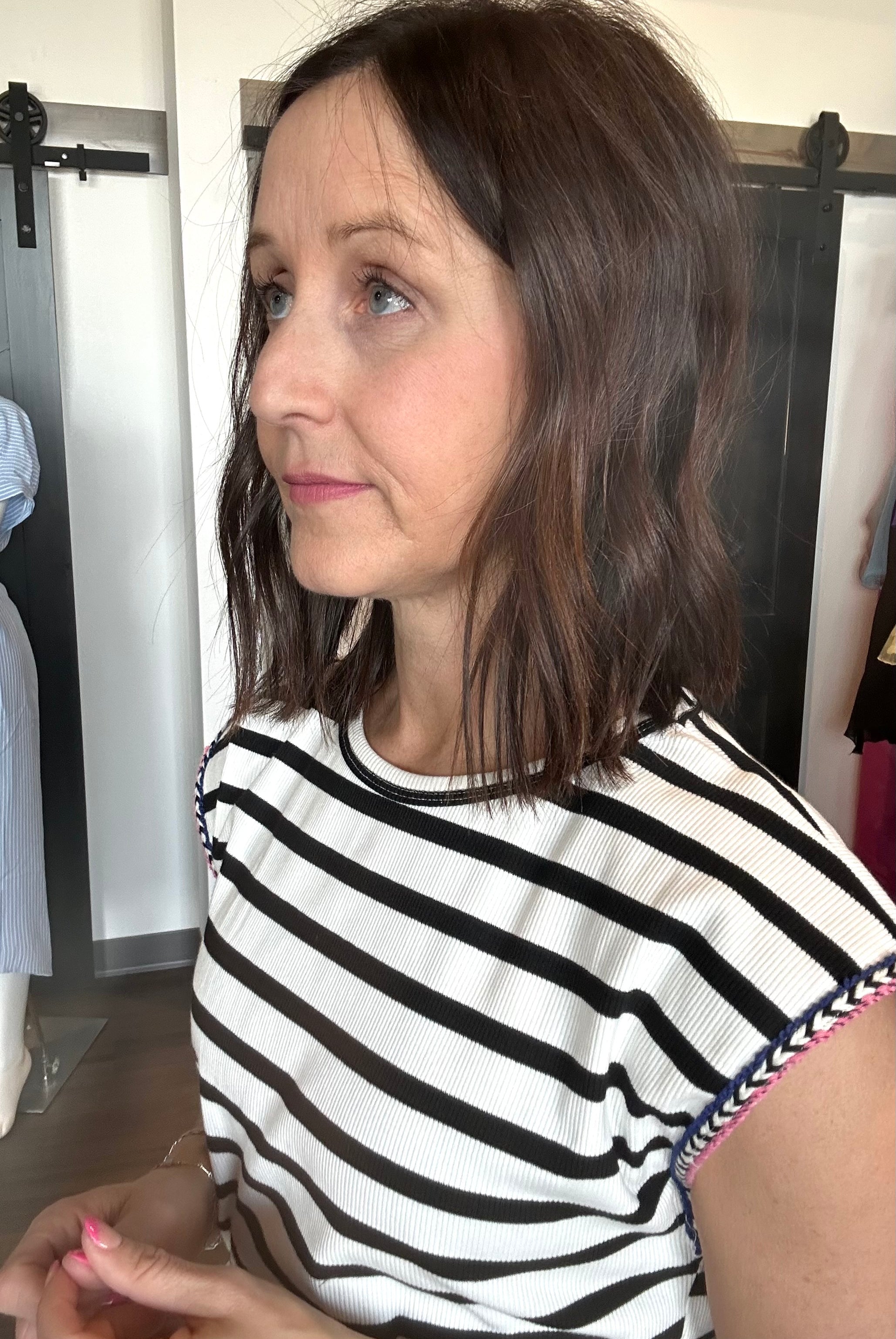 Anna Striped Dress-Dresses-The Funky Zebra Ames-The Funky Zebra Ames, Women's Fashion Boutique in Ames, Iowa