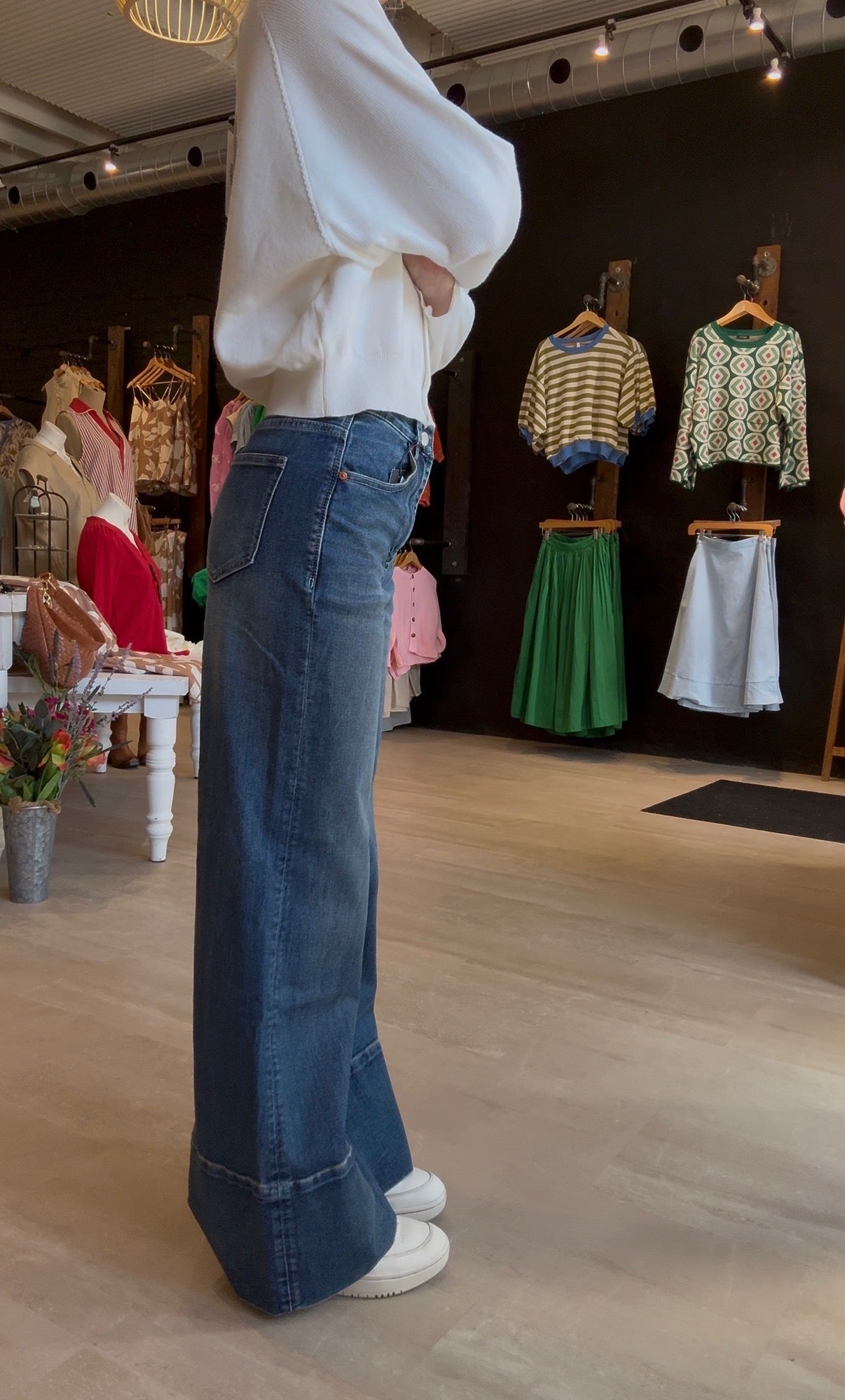 Emerson Relaxed Flare-Pants-Habitual-The Funky Zebra Ames, Women's Fashion Boutique in Ames, Iowa
