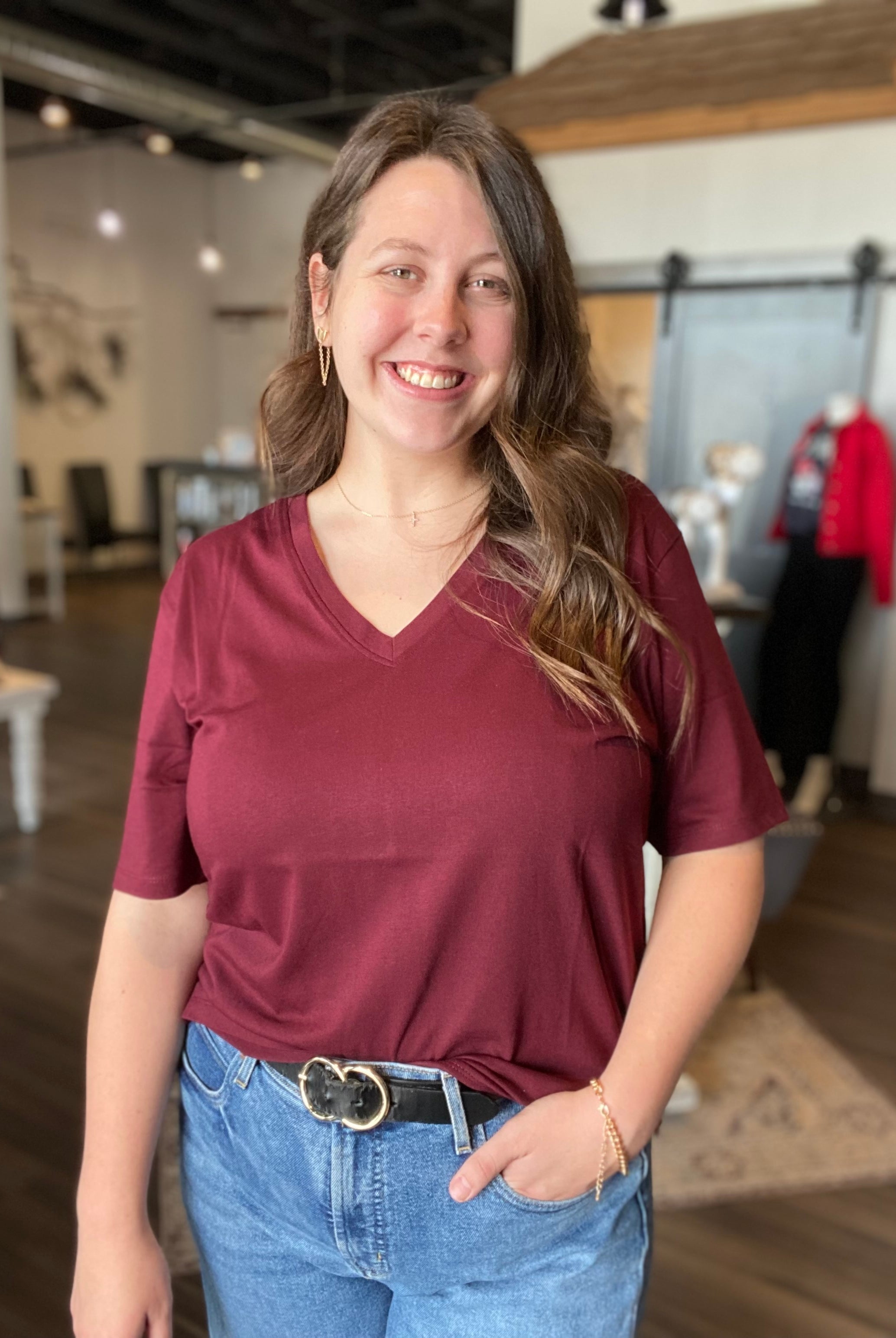 Luxe Tees-The Funky Zebra Ames-The Funky Zebra Ames, Women's Fashion Boutique in Ames, Iowa