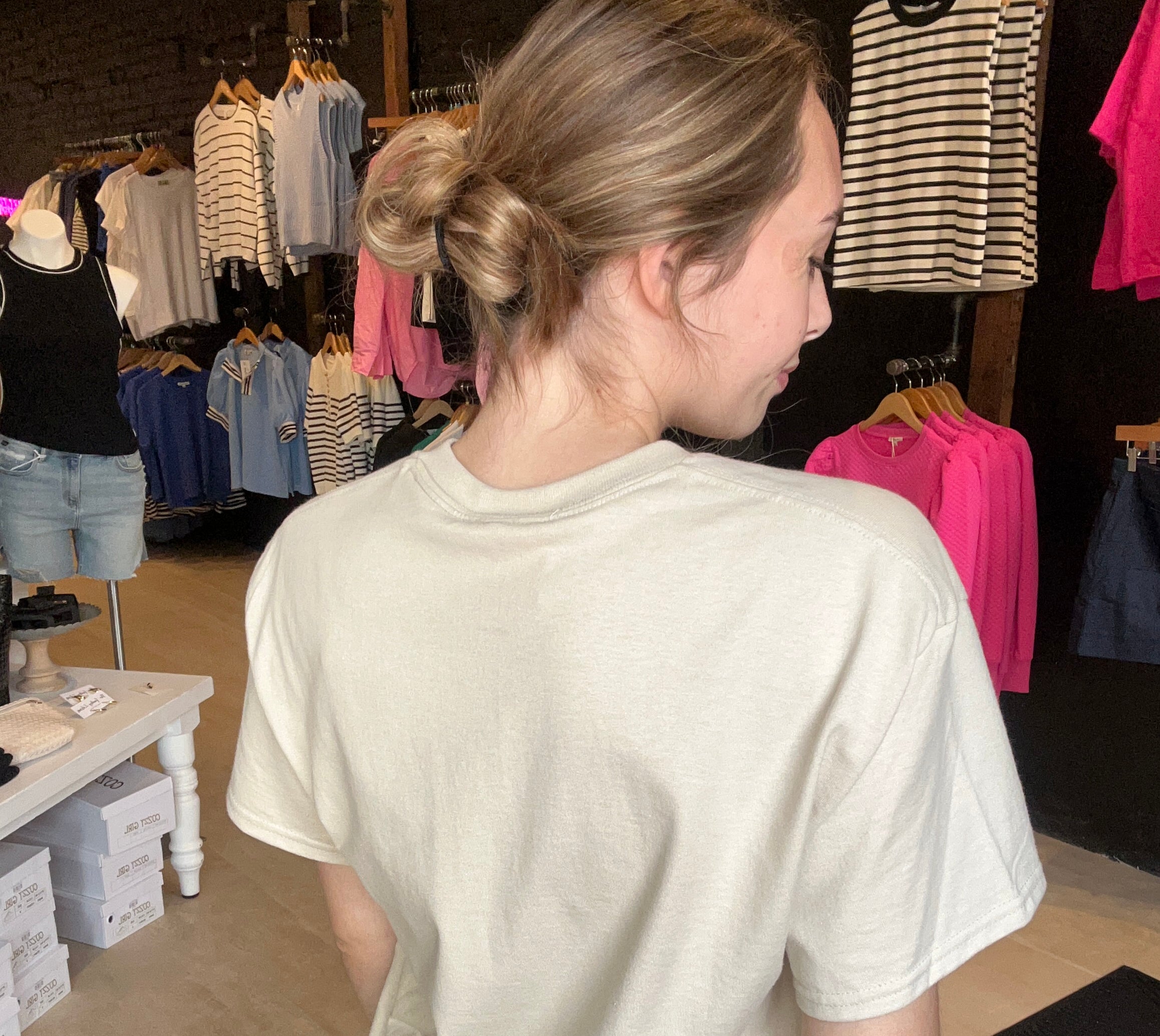 Cowboys & Whiskey Oversized Tee-Graphic Tee's-Good Day Street-The Funky Zebra Ames, Women's Fashion Boutique in Ames, Iowa