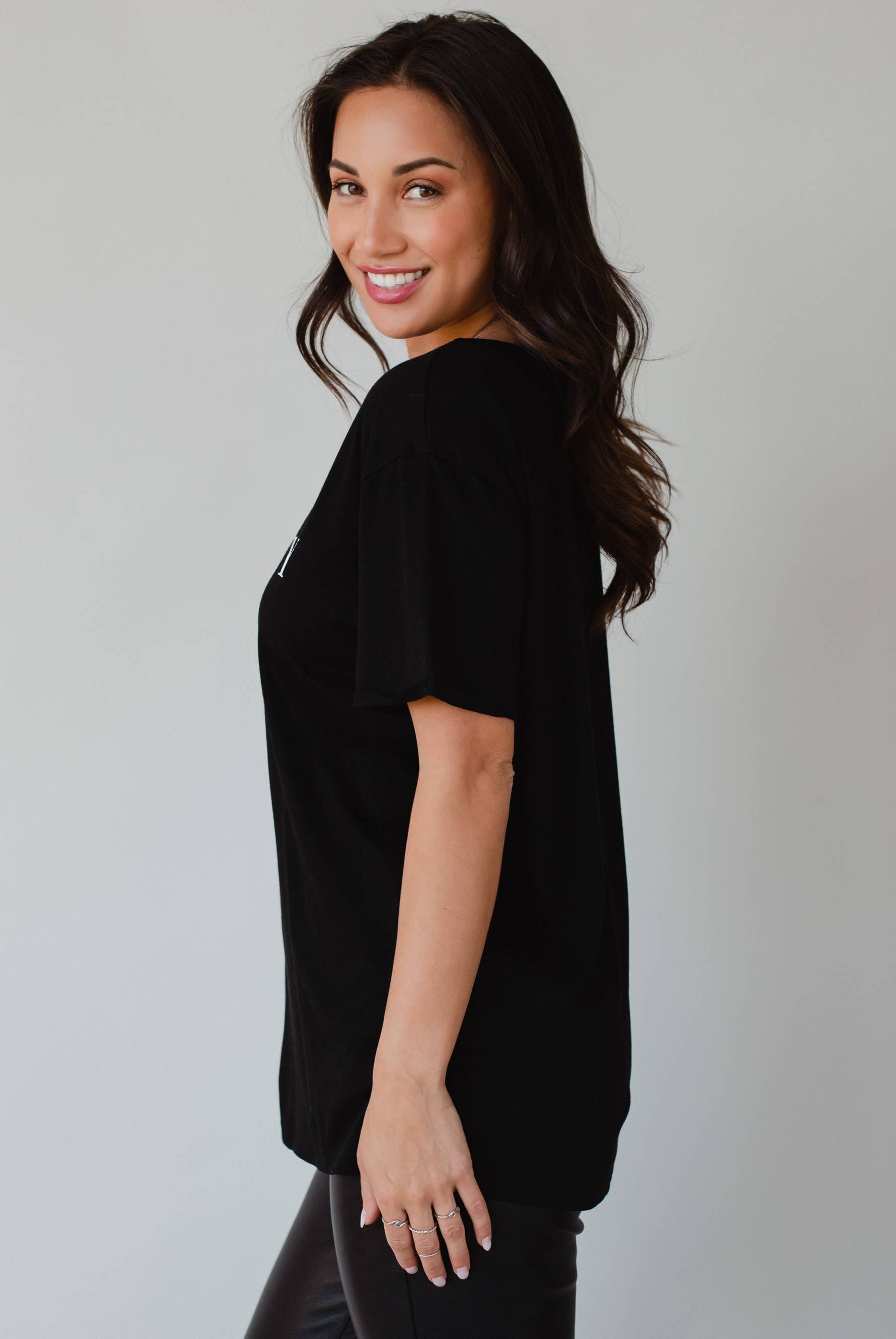 Naughty Tee-Panache Apparel Co.-The Funky Zebra Ames, Women's Fashion Boutique in Ames, Iowa