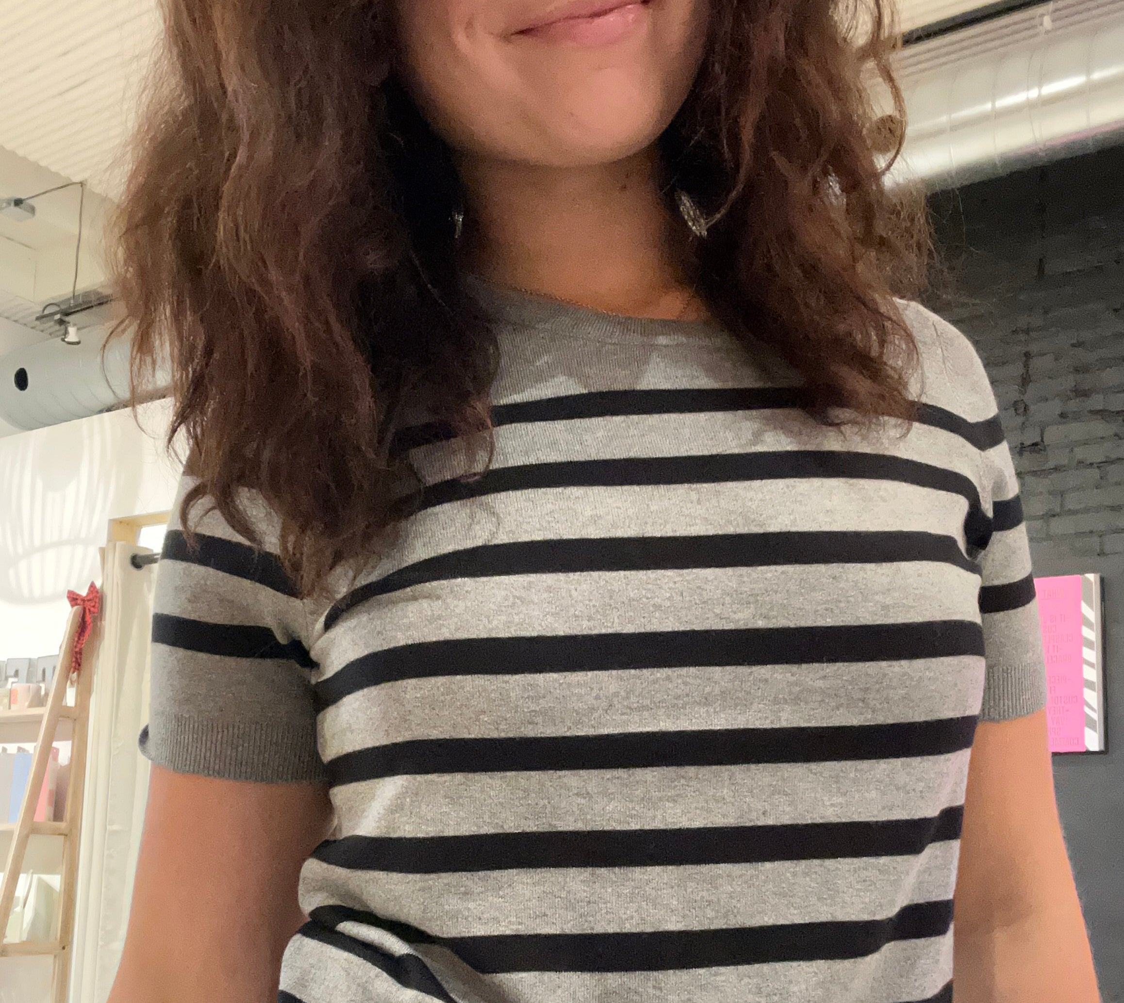 Stephanie Classic Striped Sweater-apparel-Be Cool-The Funky Zebra Ames, Women's Fashion Boutique in Ames, Iowa