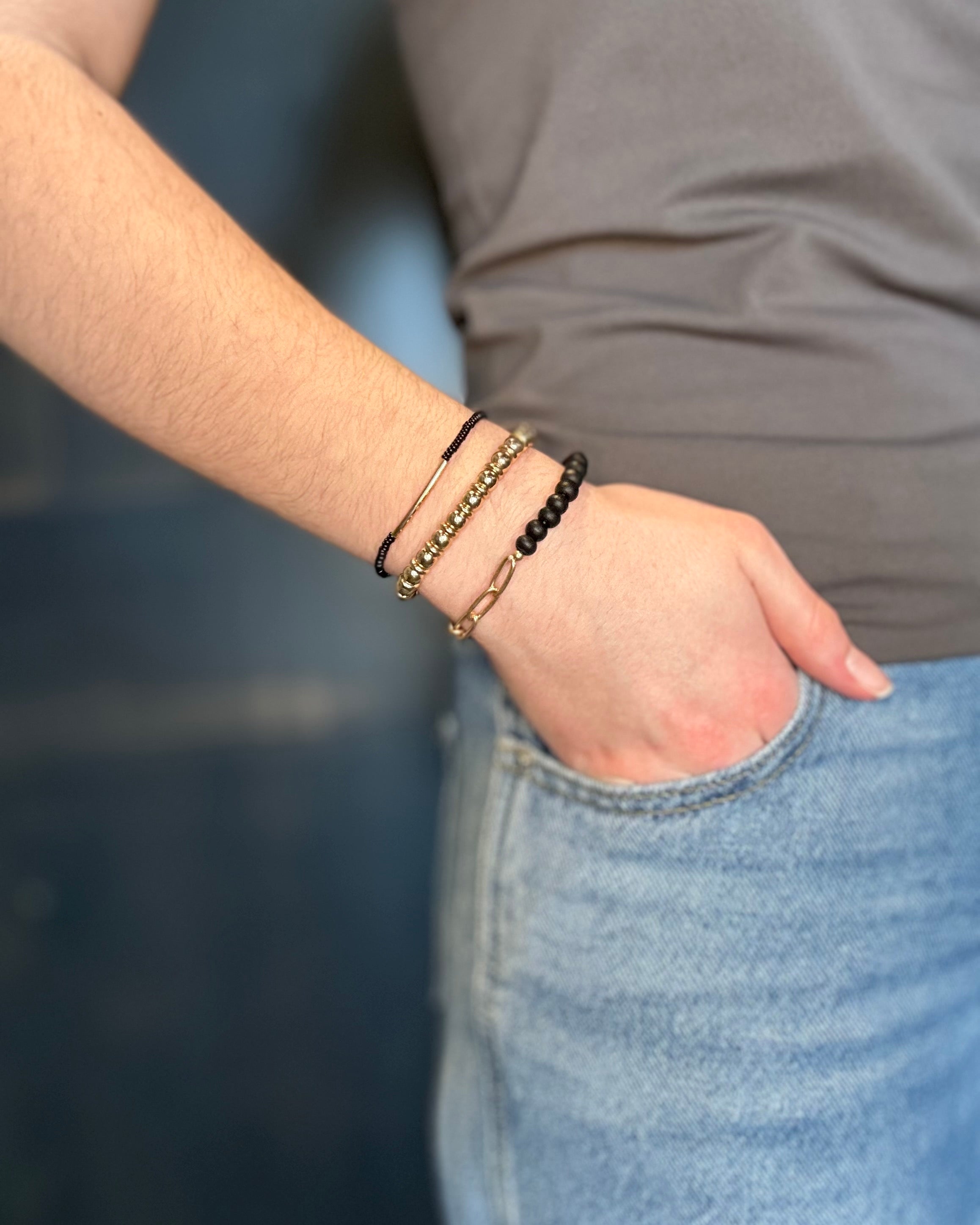 $2.99 Beaded Bracelet-Accessories-The Funky Zebra Ames-The Funky Zebra Ames, Women's Fashion Boutique in Ames, Iowa