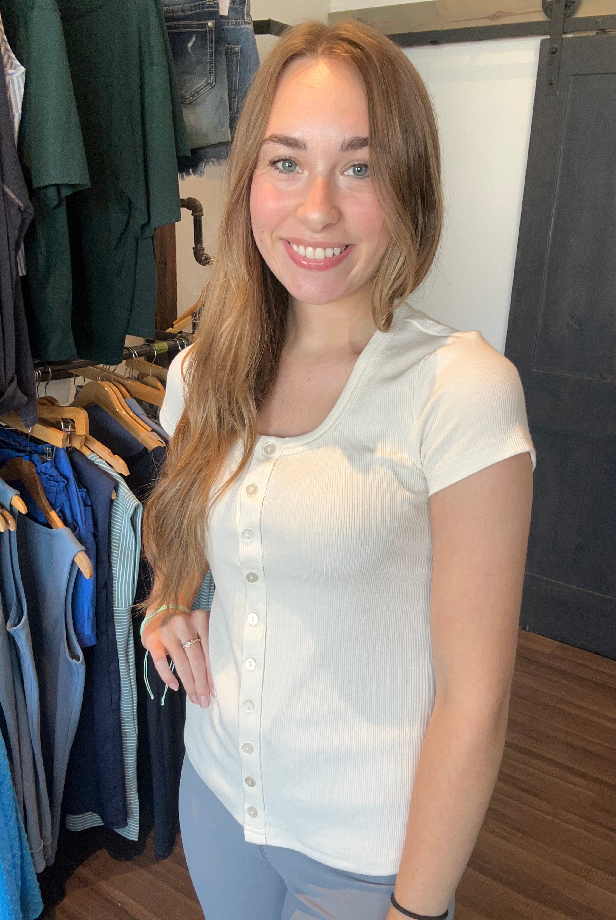 Kellie Top-The Funky Zebra Ames-The Funky Zebra Ames, Women's Fashion Boutique in Ames, Iowa