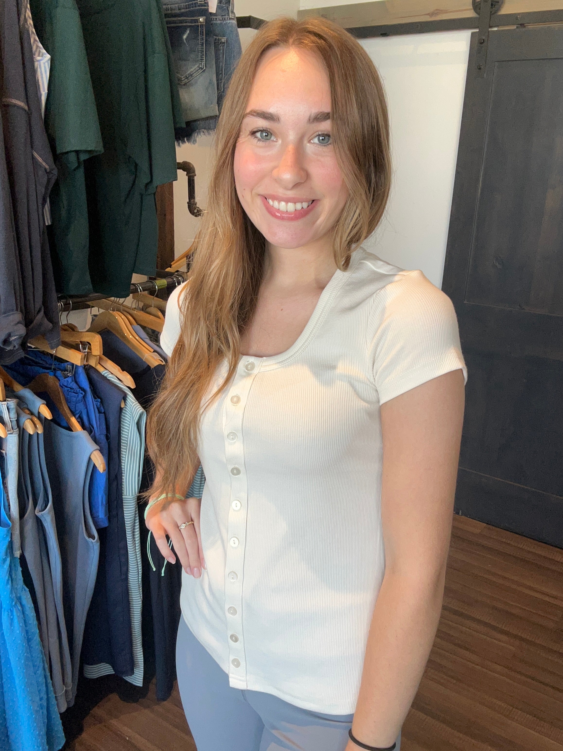 Kellie Top-The Funky Zebra Ames-The Funky Zebra Ames, Women's Fashion Boutique in Ames, Iowa