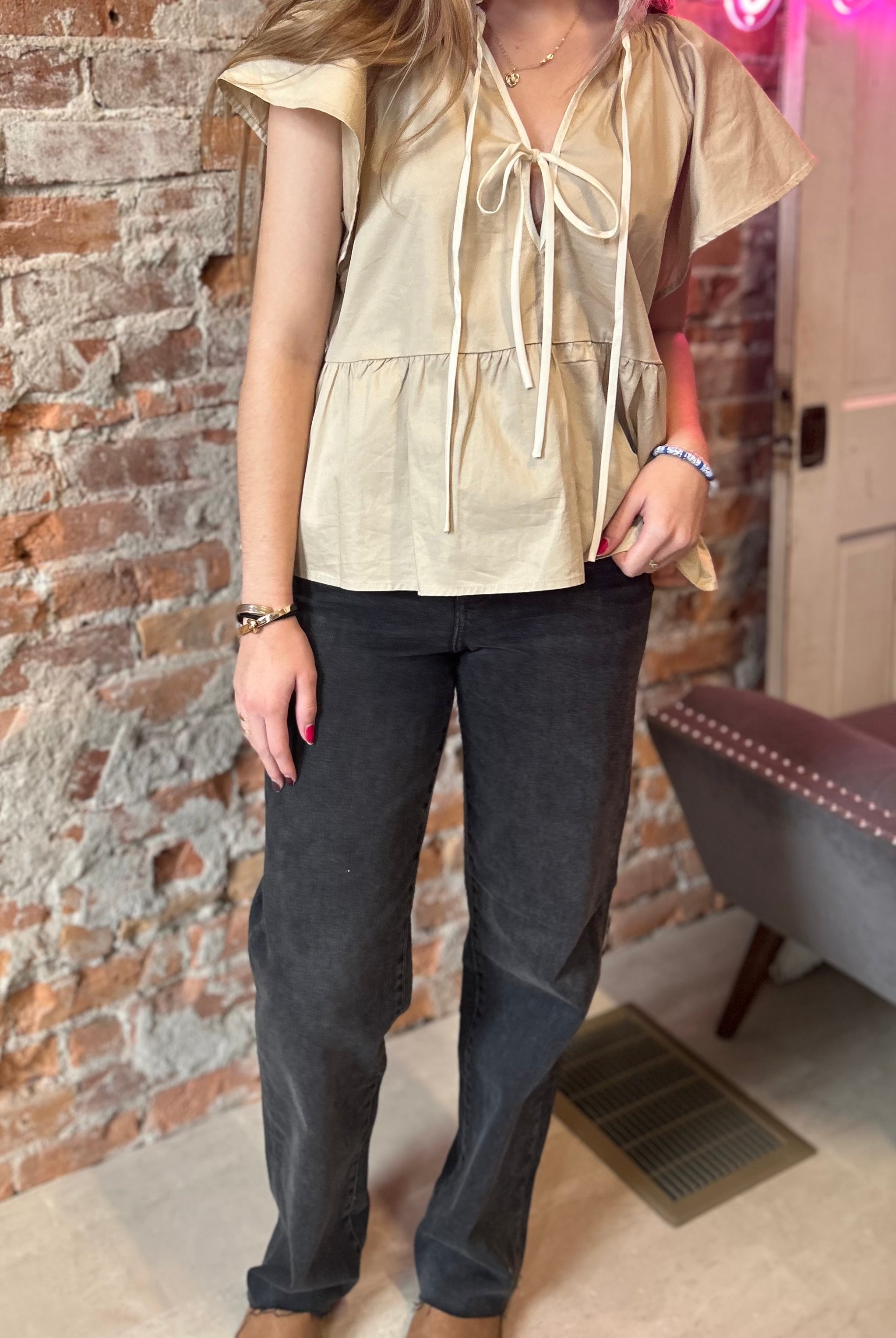 Hidden Dark Gray Jeans-Jeans-Hidden-The Funky Zebra Ames, Women's Fashion Boutique in Ames, Iowa