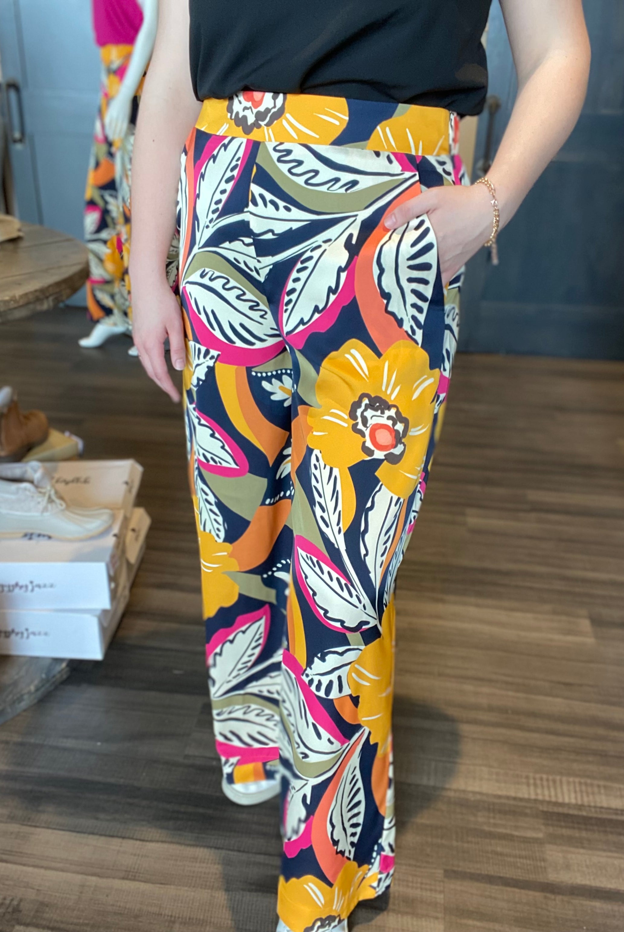 Annie Mango Pants-Pants-Molly Bracken-The Funky Zebra Ames, Women's Fashion Boutique in Ames, Iowa