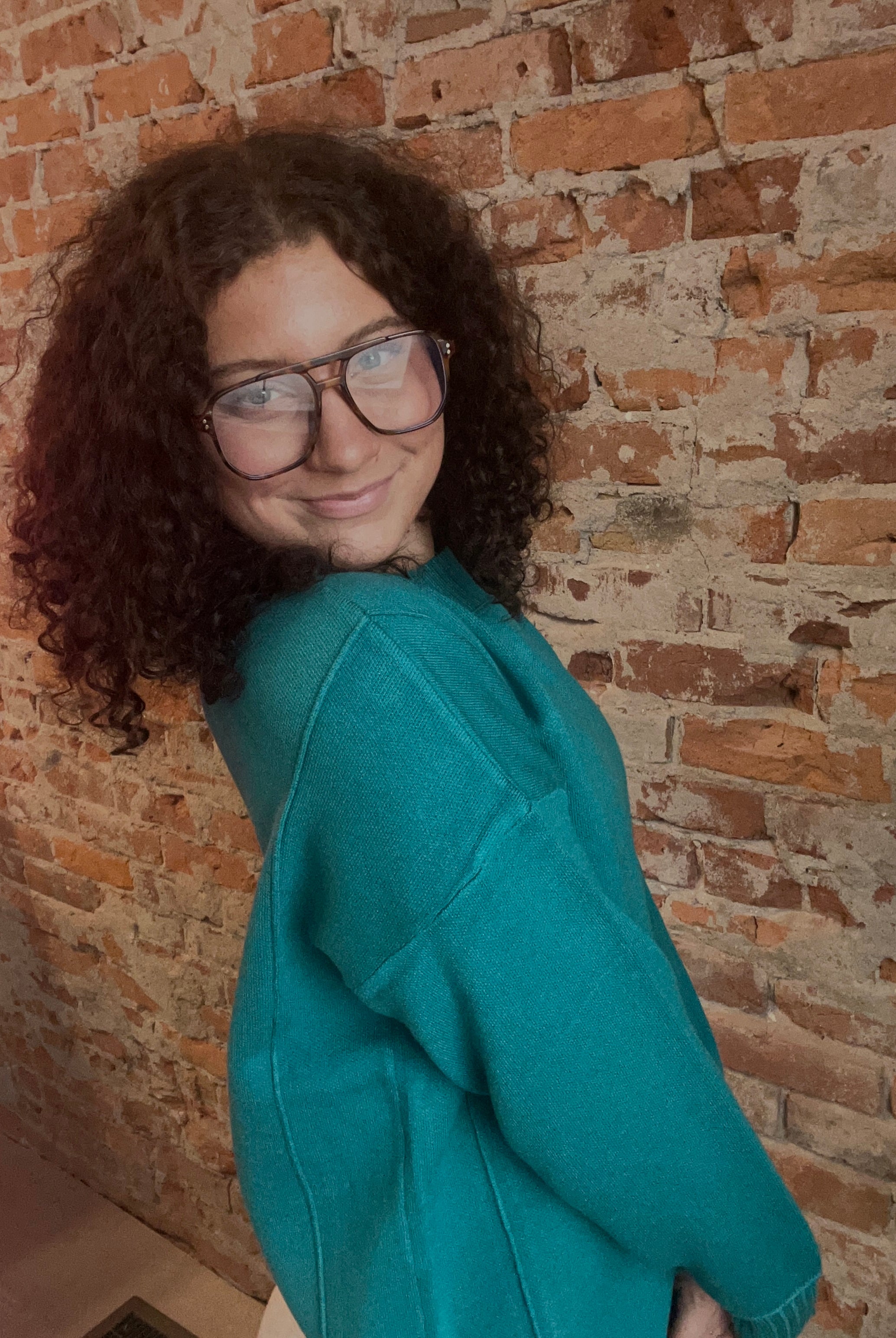 Carolyn Jade Sweater-apparel-Staccato-The Funky Zebra Ames, Women's Fashion Boutique in Ames, Iowa