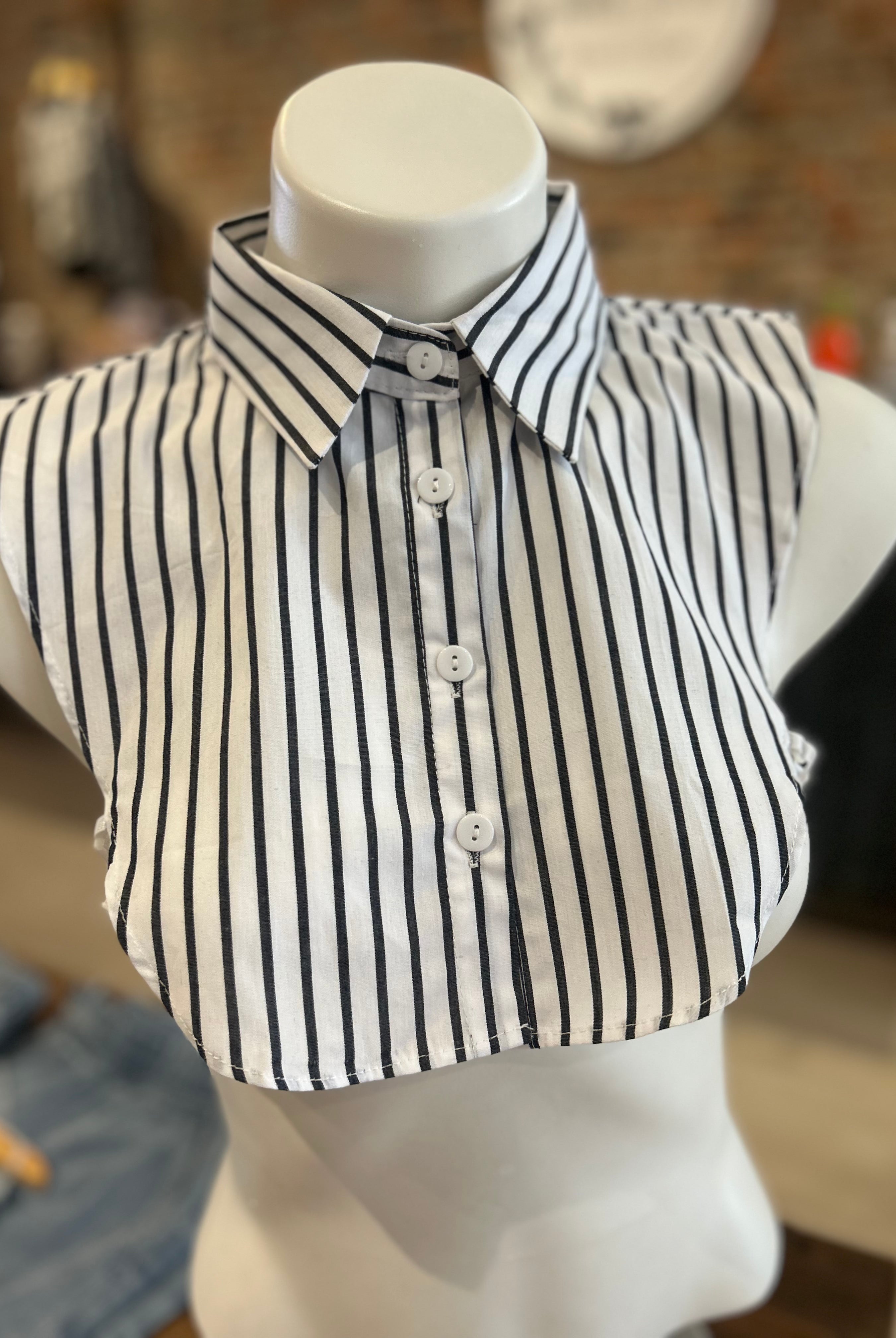 Faux Collar Dickie-The Funky Zebra Ames-The Funky Zebra Ames, Women's Fashion Boutique in Ames, Iowa