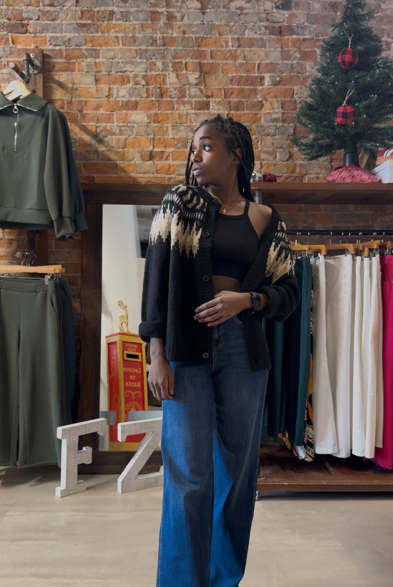 Lane Vintage Cardigan-apparel-Pinch-The Funky Zebra Ames, Women's Fashion Boutique in Ames, Iowa