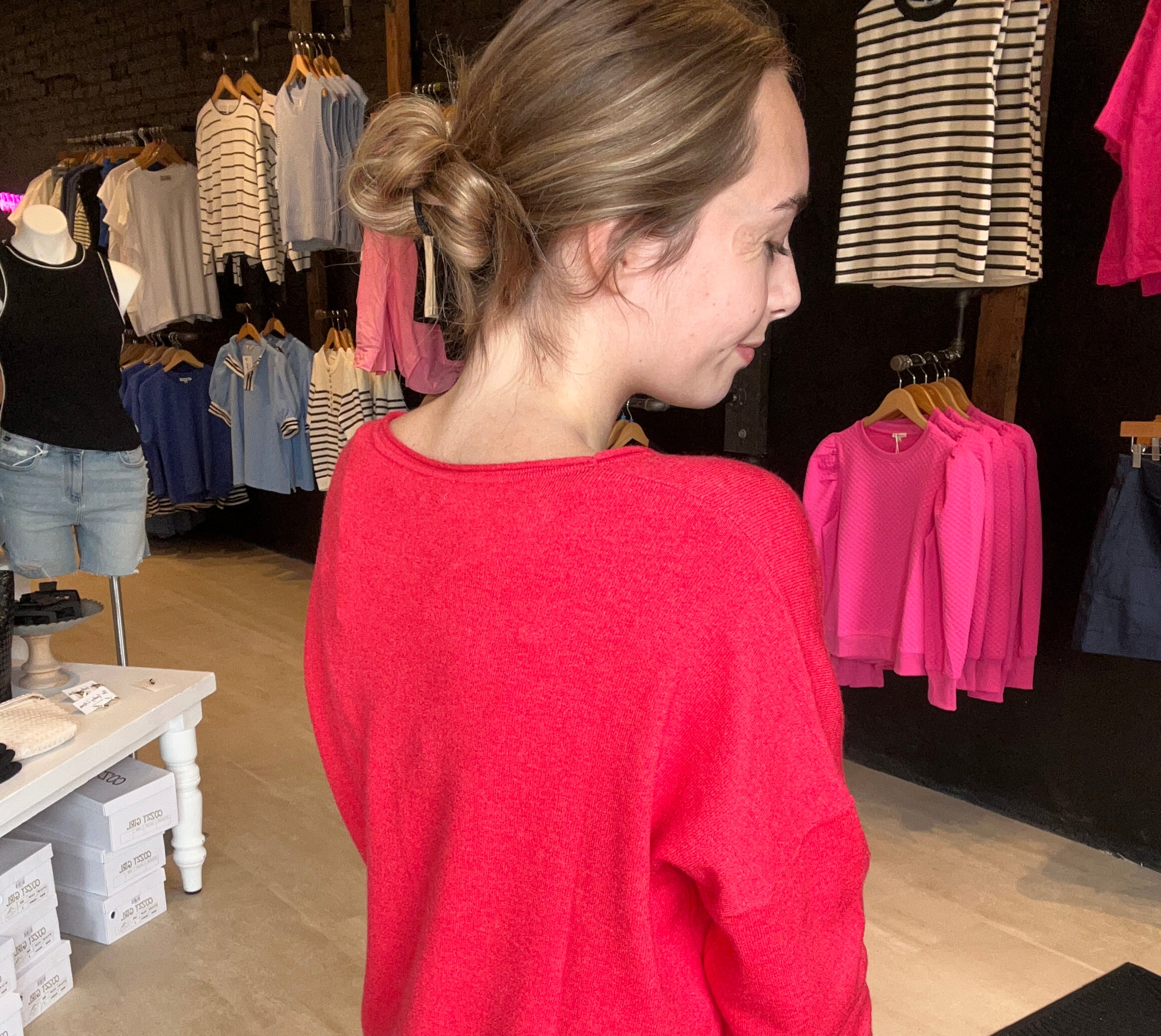 Lauren Front Seam Sweater-Zenana-The Funky Zebra Ames, Women's Fashion Boutique in Ames, Iowa