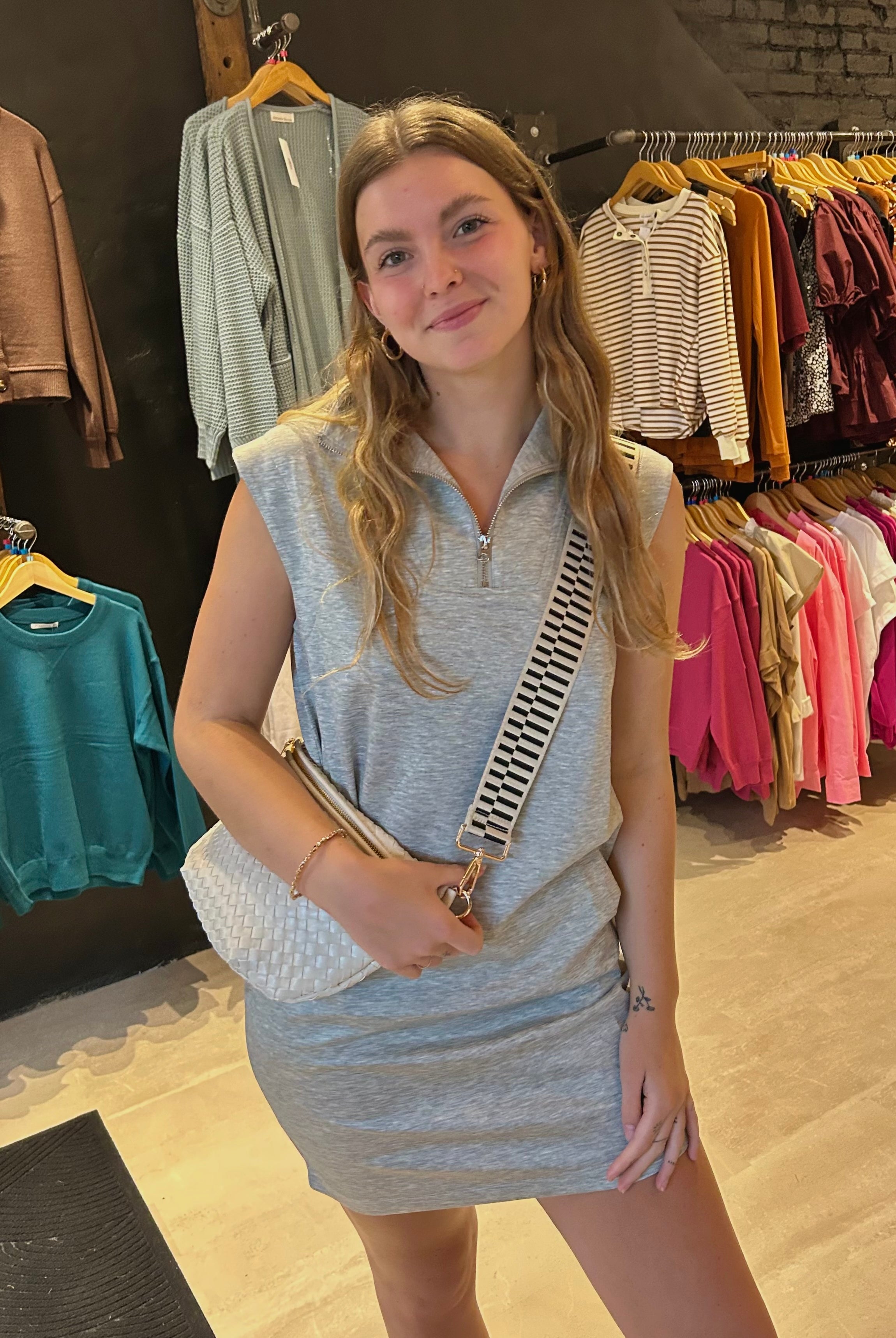 Taylor Shift Dress-Dresses-Staccato-The Funky Zebra Ames, Women's Fashion Boutique in Ames, Iowa