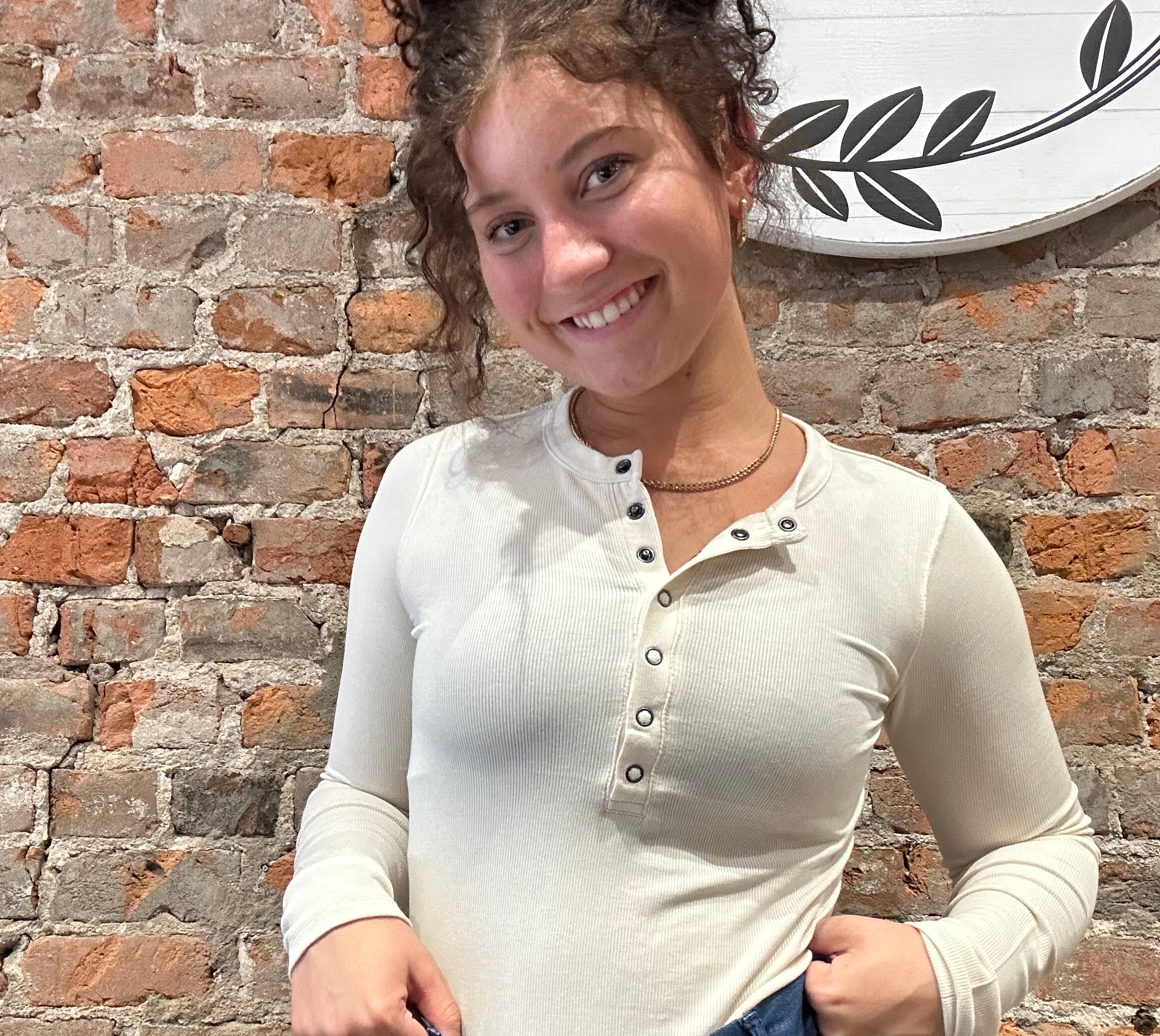 Addie Top-Long Sleeves-Thread and Supply-The Funky Zebra Ames, Women's Fashion Boutique in Ames, Iowa