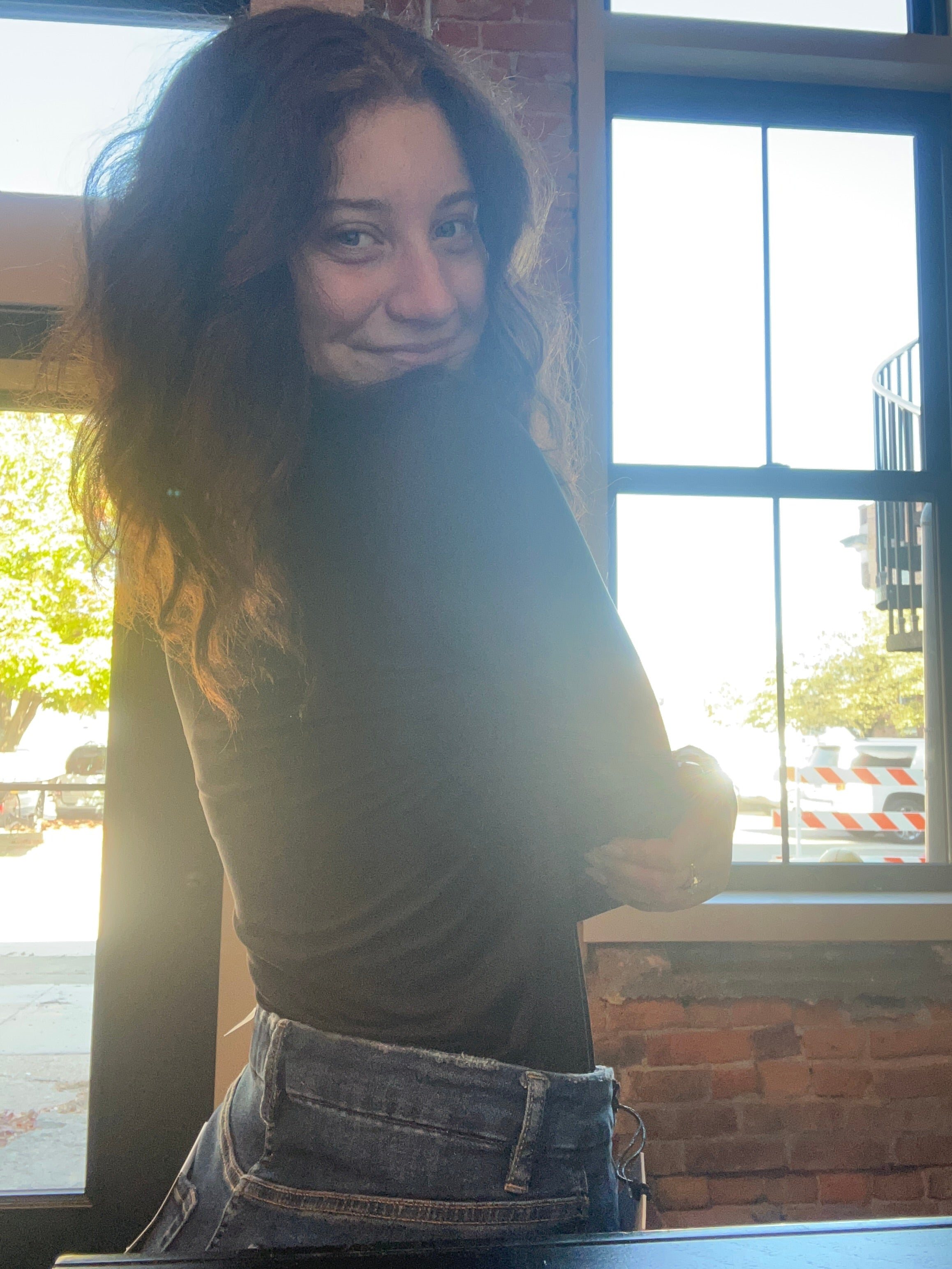 Sharlene Microfiber Long SleeveTees-Long Sleeves-Zenana-The Funky Zebra Ames, Women's Fashion Boutique in Ames, Iowa