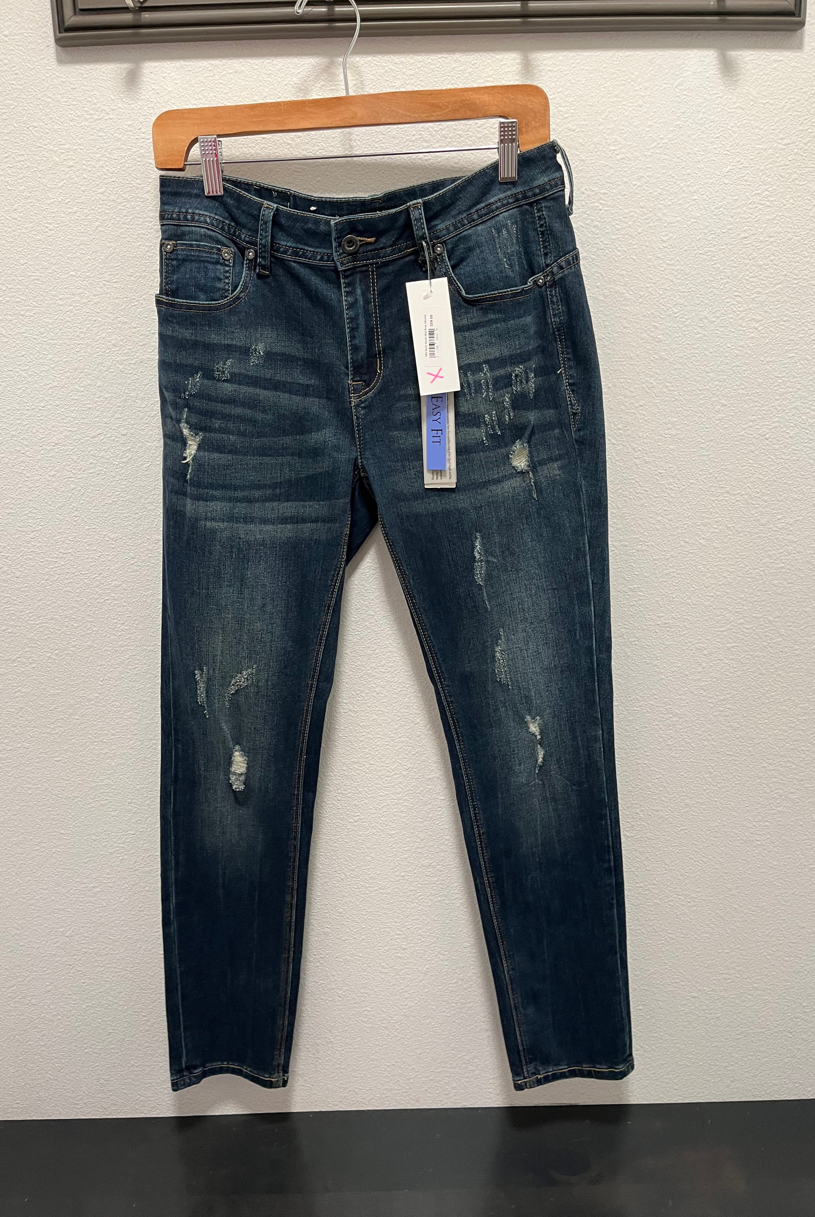 MN Dark Wash Mid Rise Skinny-Jeans-The Funky Zebra Ames-The Funky Zebra Ames, Women's Fashion Boutique in Ames, Iowa