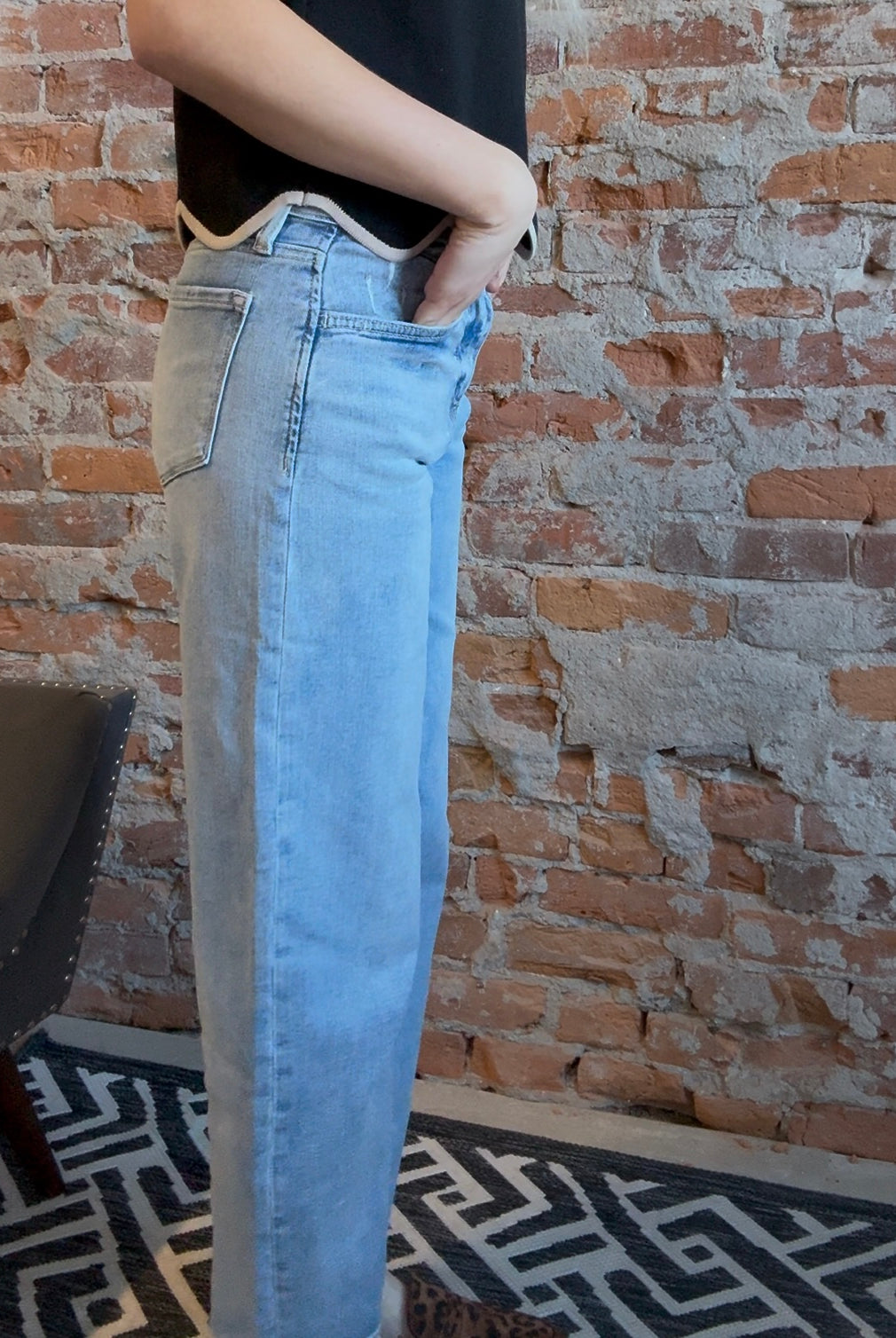 Nicollet Barrel Jean-apparel-Vervet-The Funky Zebra Ames, Women's Fashion Boutique in Ames, Iowa