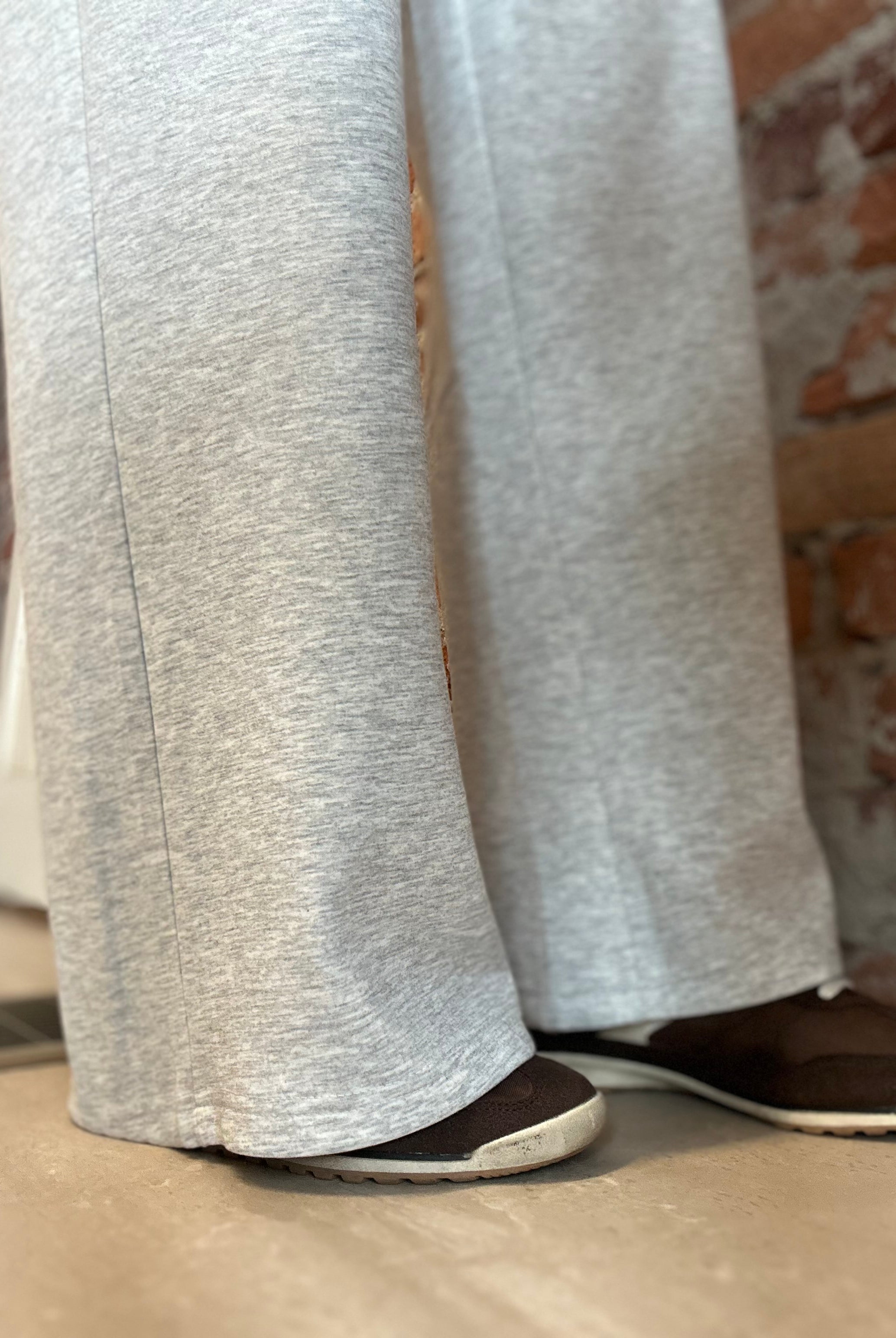 Dani Scuba Half Zip Gray Set-Zenana-The Funky Zebra Ames, Women's Fashion Boutique in Ames, Iowa